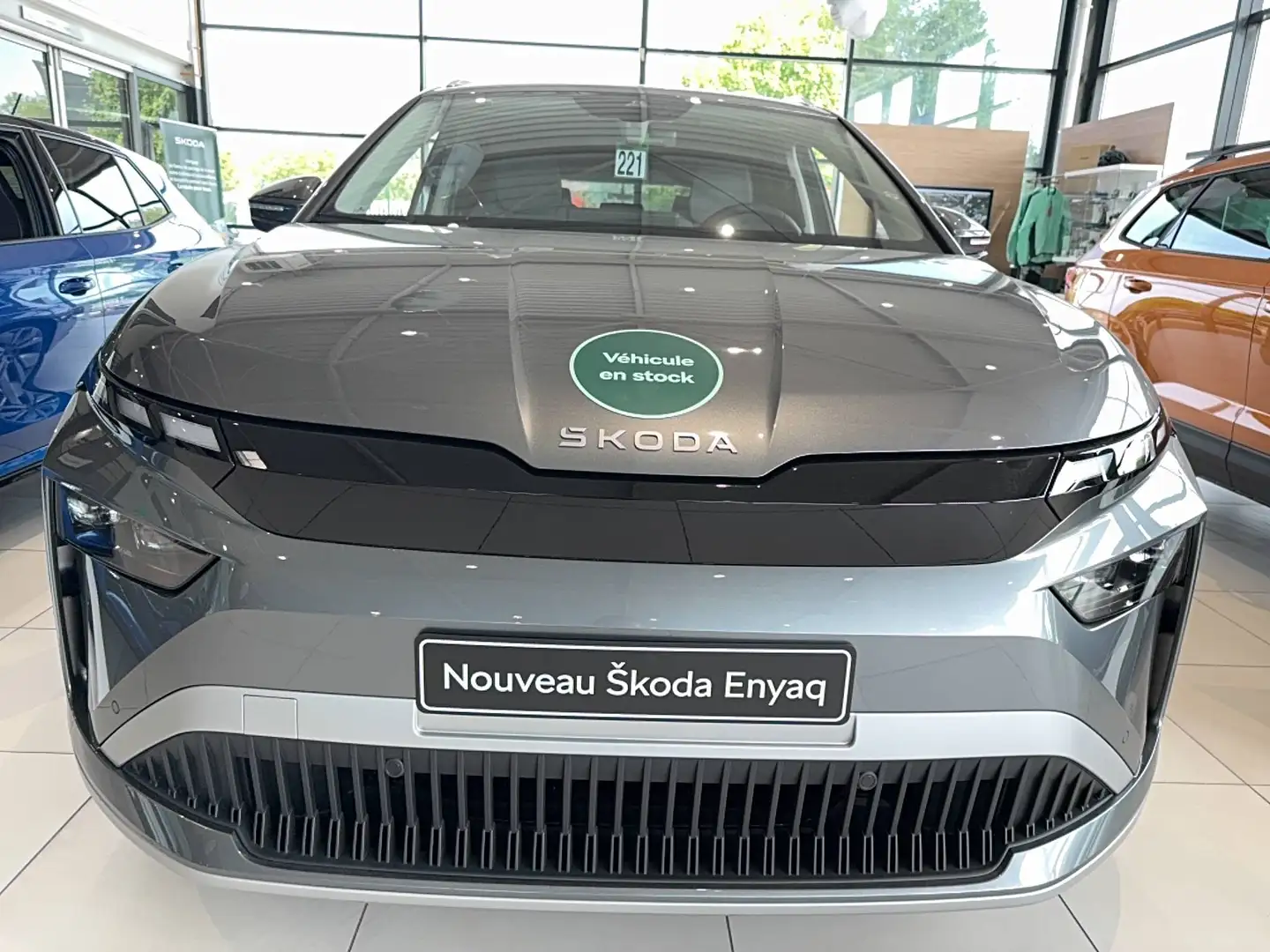 Skoda Enyaq Enyaq 85 Grau - 1