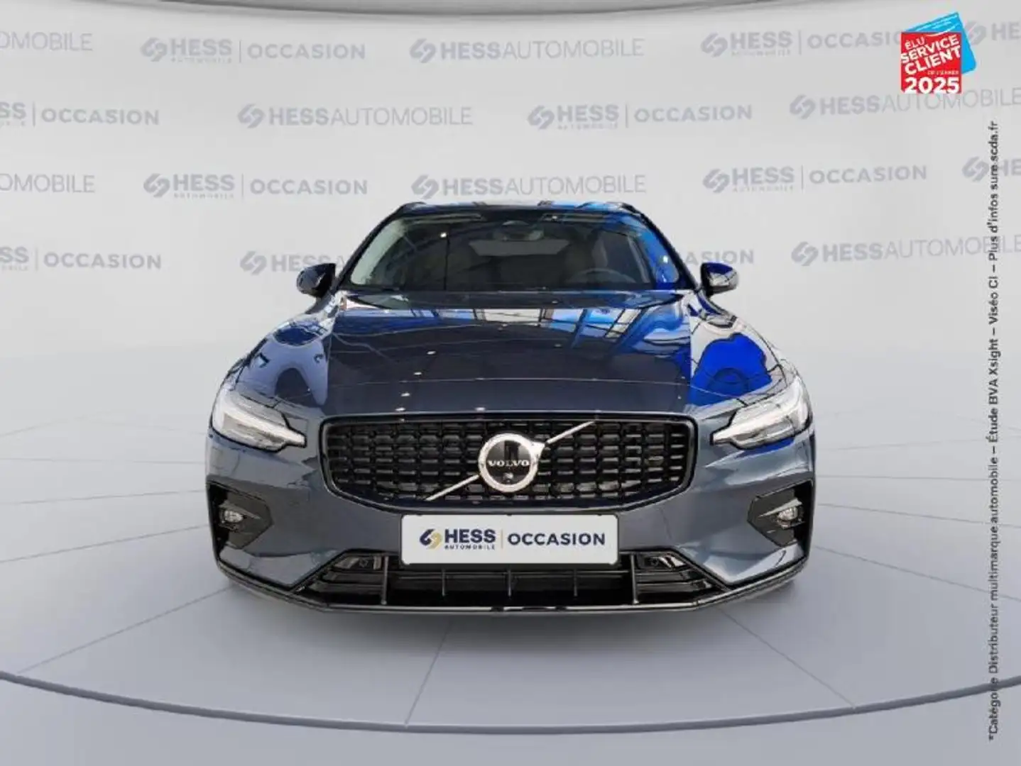 Volvo V60 B4 197ch Ultra Style Dark DCT 7 Bleu - 1