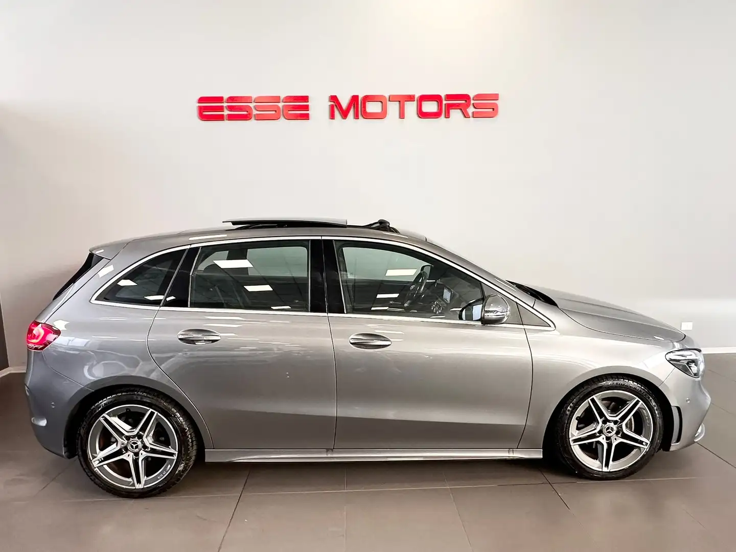 Mercedes-Benz B 180 B180 Premium-TETTO APRIBILE-PACK LUCI-PREZZO REALE Grigio - 2