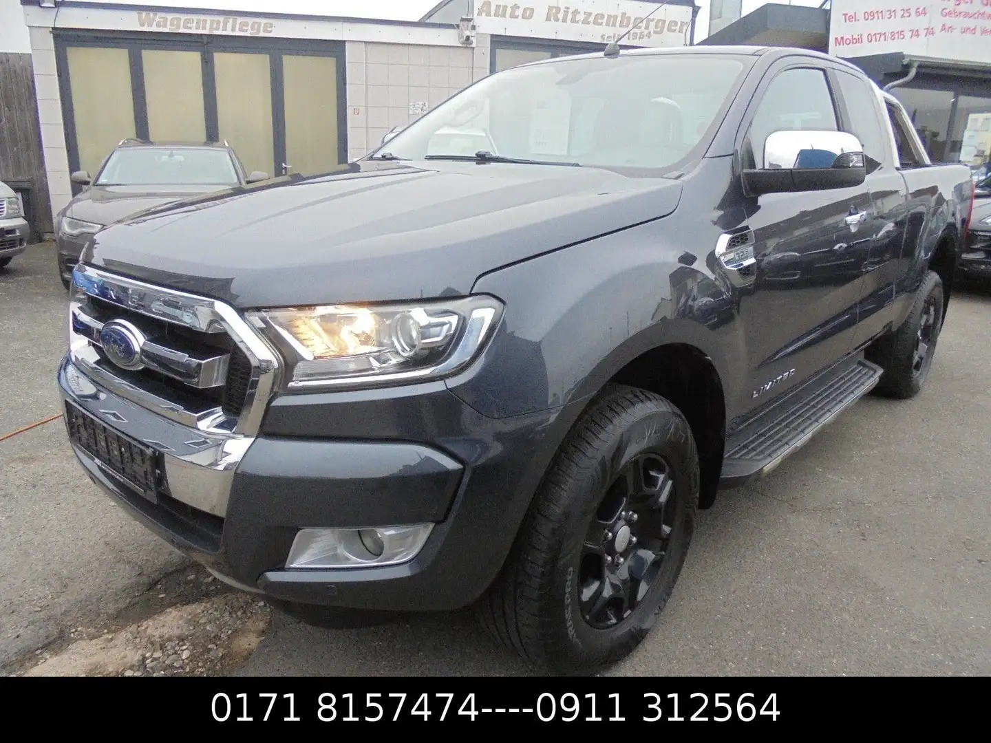 Ford Ranger Limited Extrakabine 4x4 Grau - 1