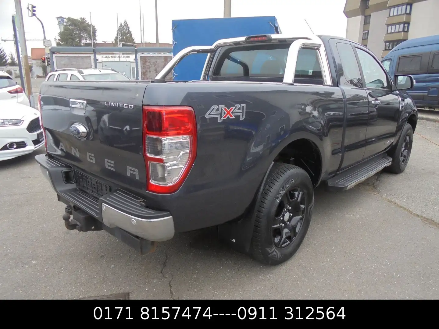 Ford Ranger Limited Extrakabine 4x4 Grau - 2