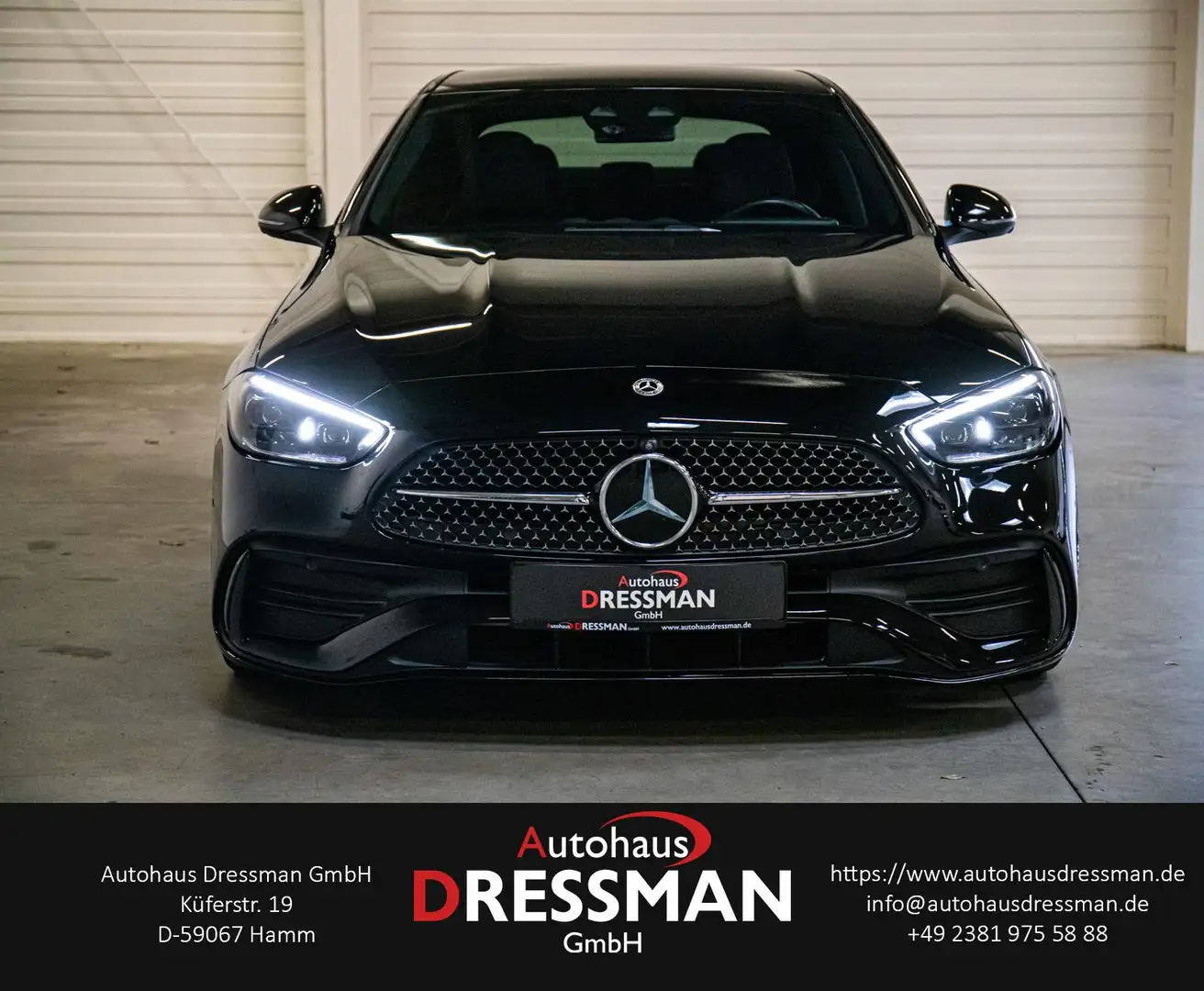 Mercedes-Benz C 300 d AMG Line ACC KAMERA DIGITAL LIGHT KEYLESS Schwarz - 2