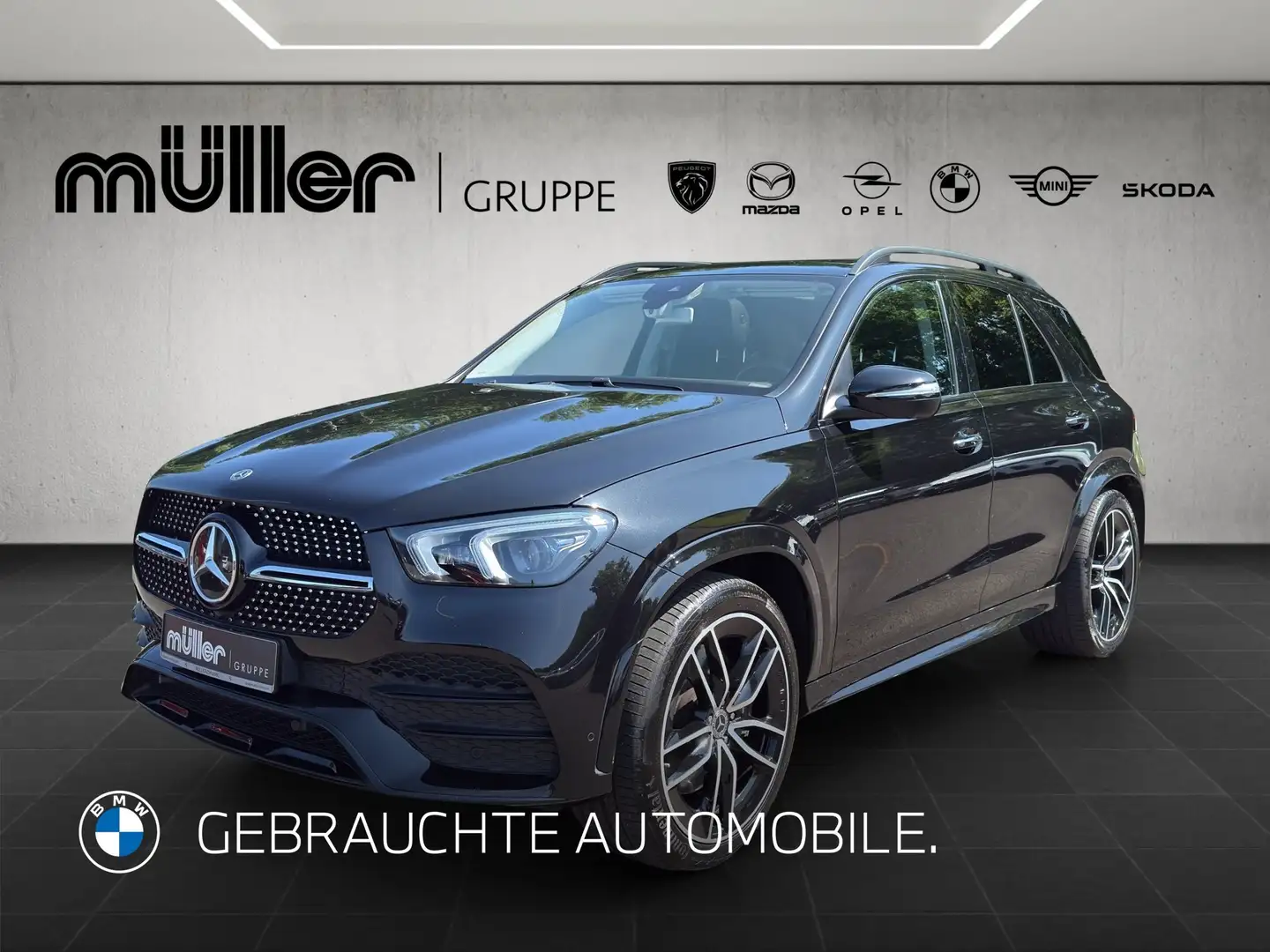 Mercedes-Benz GLE 450 4Matic LED AHK PANO 360° KAMERA KEYLESS-GO STANDHZ Noir - 1