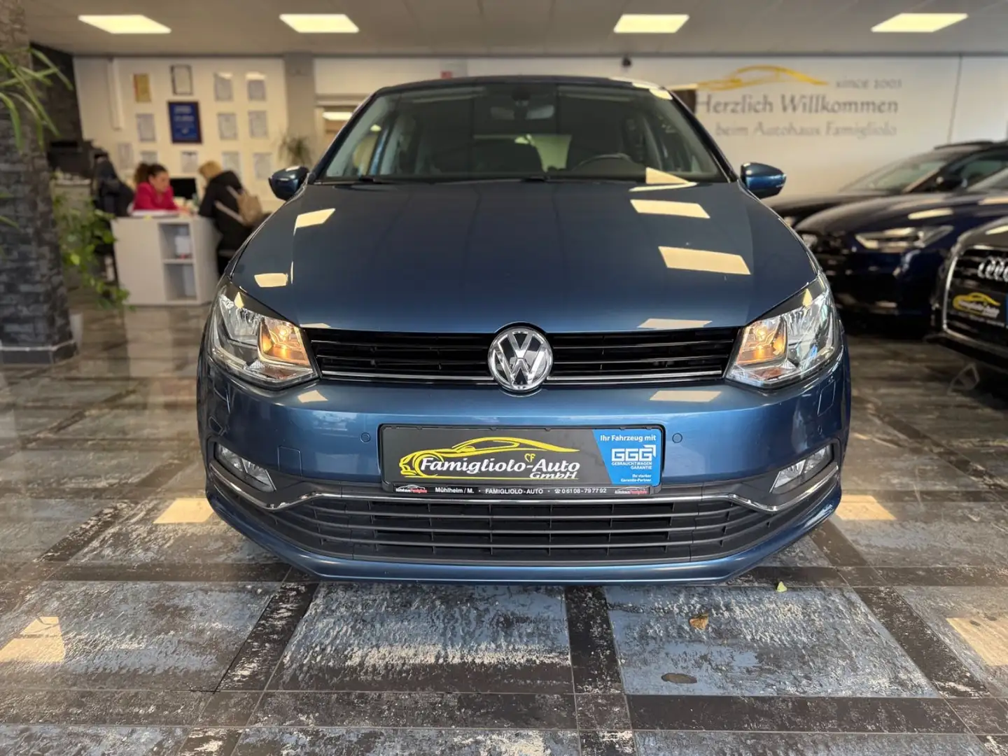 Volkswagen Polo V Allstar BMT/Start-Stopp*Klimaauto*Aluräde Bleu - 2