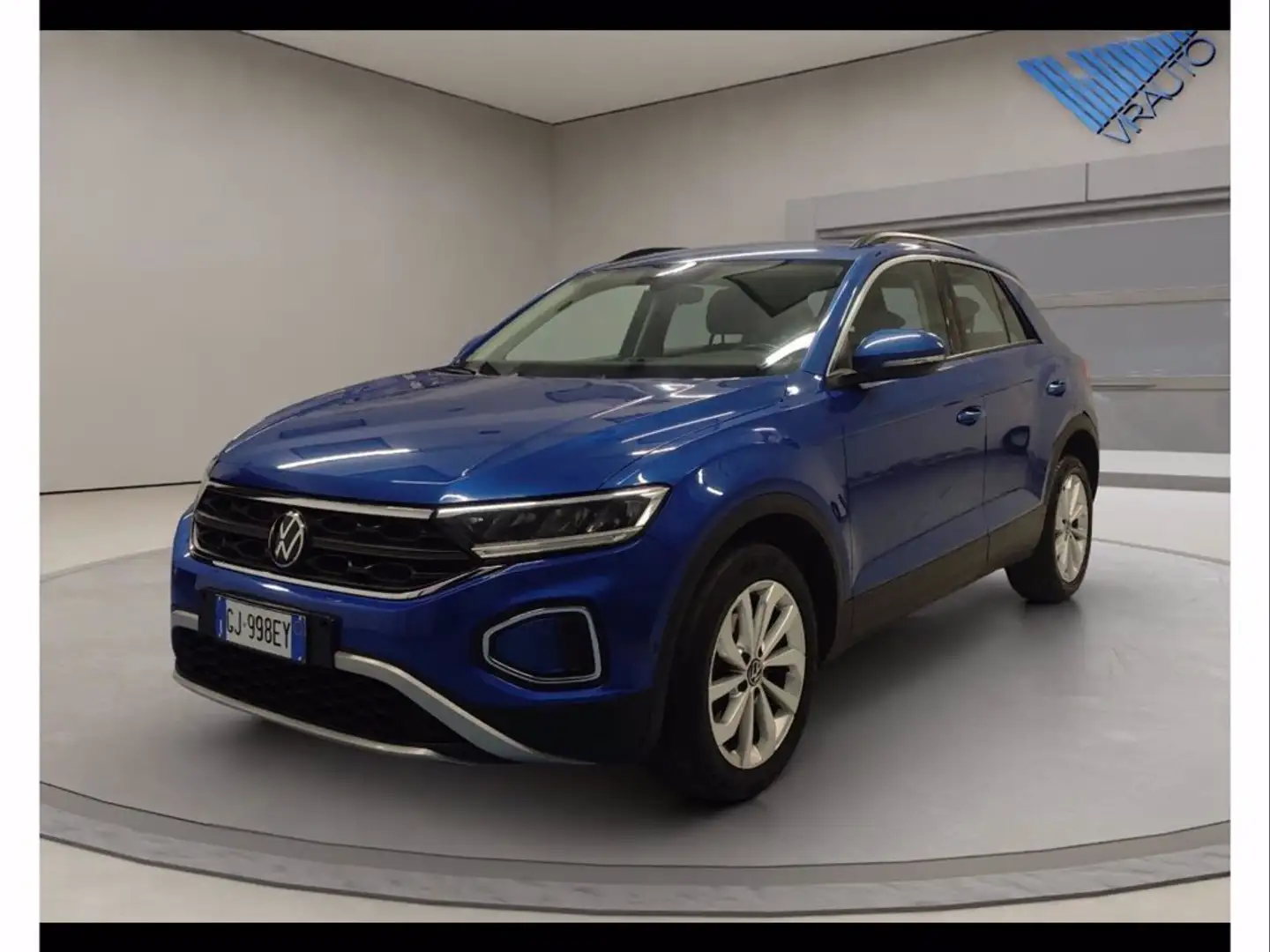 Volkswagen T-Roc 2.0 tdi Life 115cv Blauw - 1