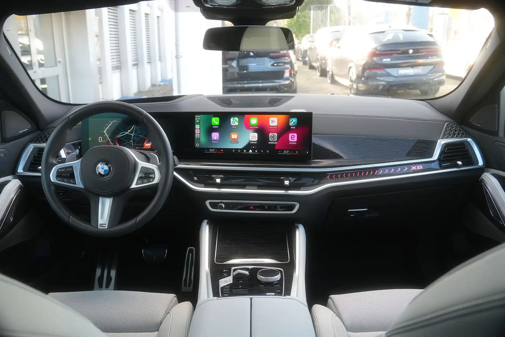 BMW X6 xDrive30d M SPORT PRO-LUFTF.-PANO-HUD-H+K-22M Noir - 2