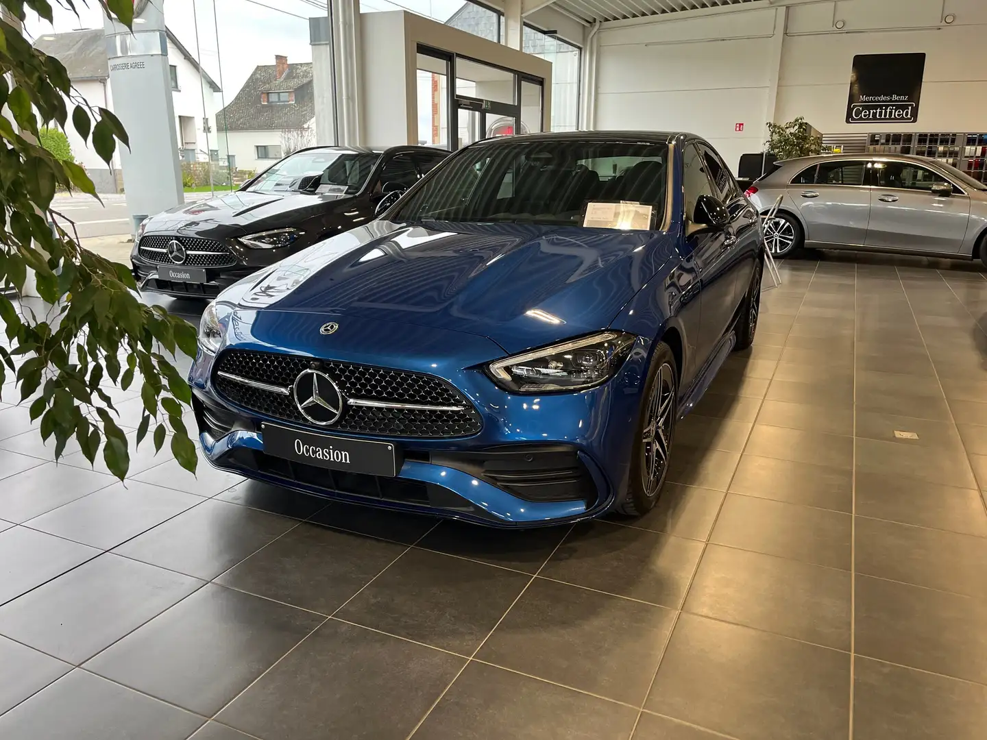 Mercedes-Benz C 300 C 300 de PHEV AMG Line (230 kW) Bleu - 2