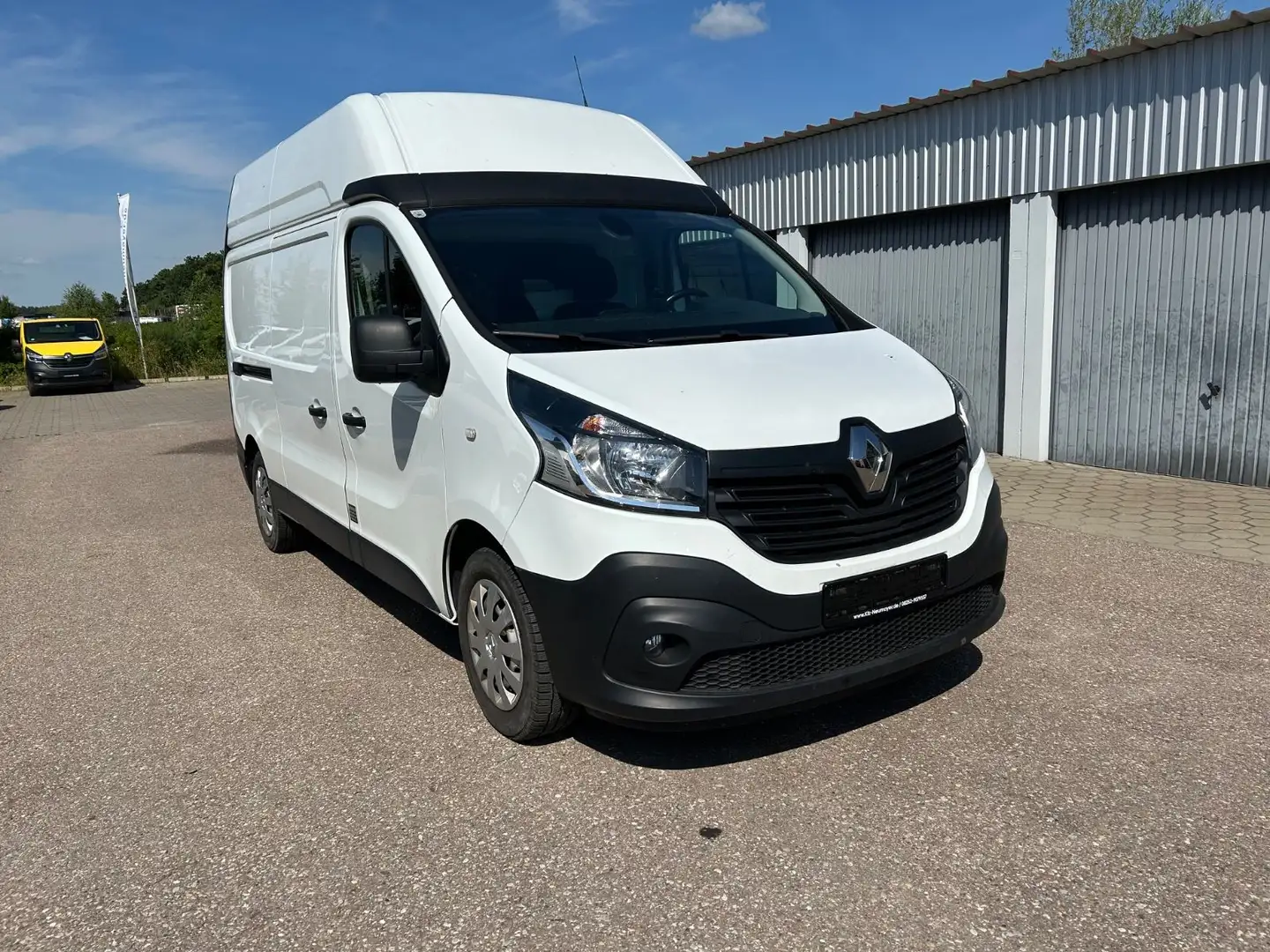 Renault Trafic L2H2/langer Radstand/ Hochdach/ Klima Weiß - 1