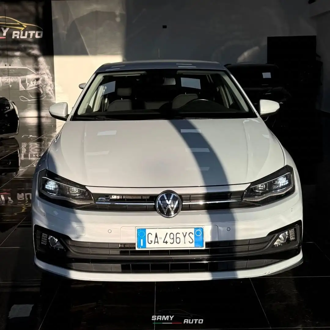 Volkswagen Polo 5p 1.0 tgi Highline 90cv my19 Weiß - 1