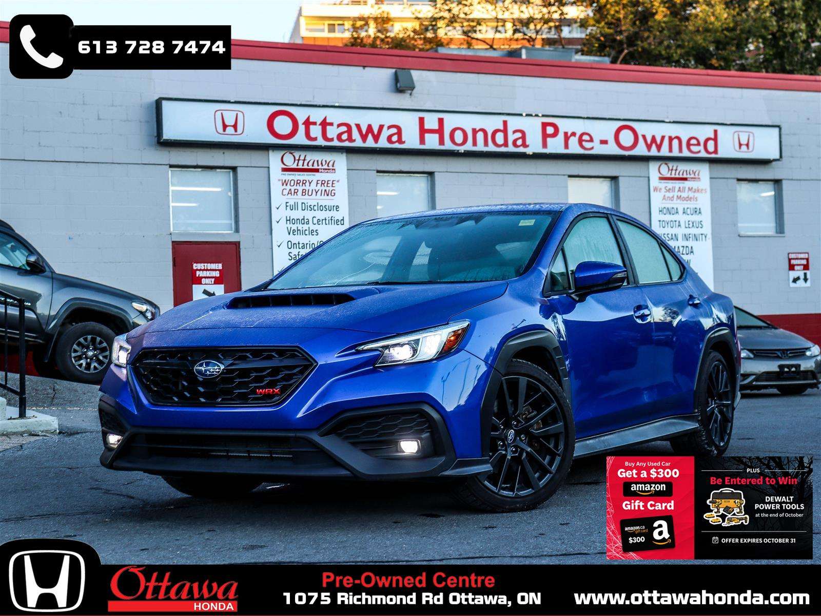 2025 Subaru WRX SPORT-TECH 6MT NAVIGATION HARMON KARDON AUDIO