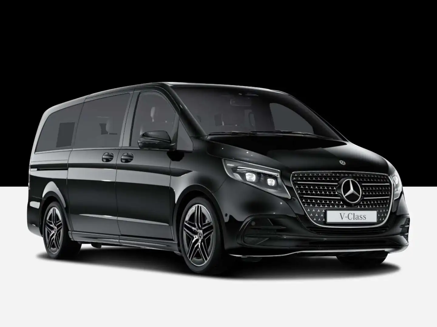 Mercedes-Benz V 300 V 300 d AVANTGARDE Lang  AMG Line/Basic/Navi/Klima Noir - 1