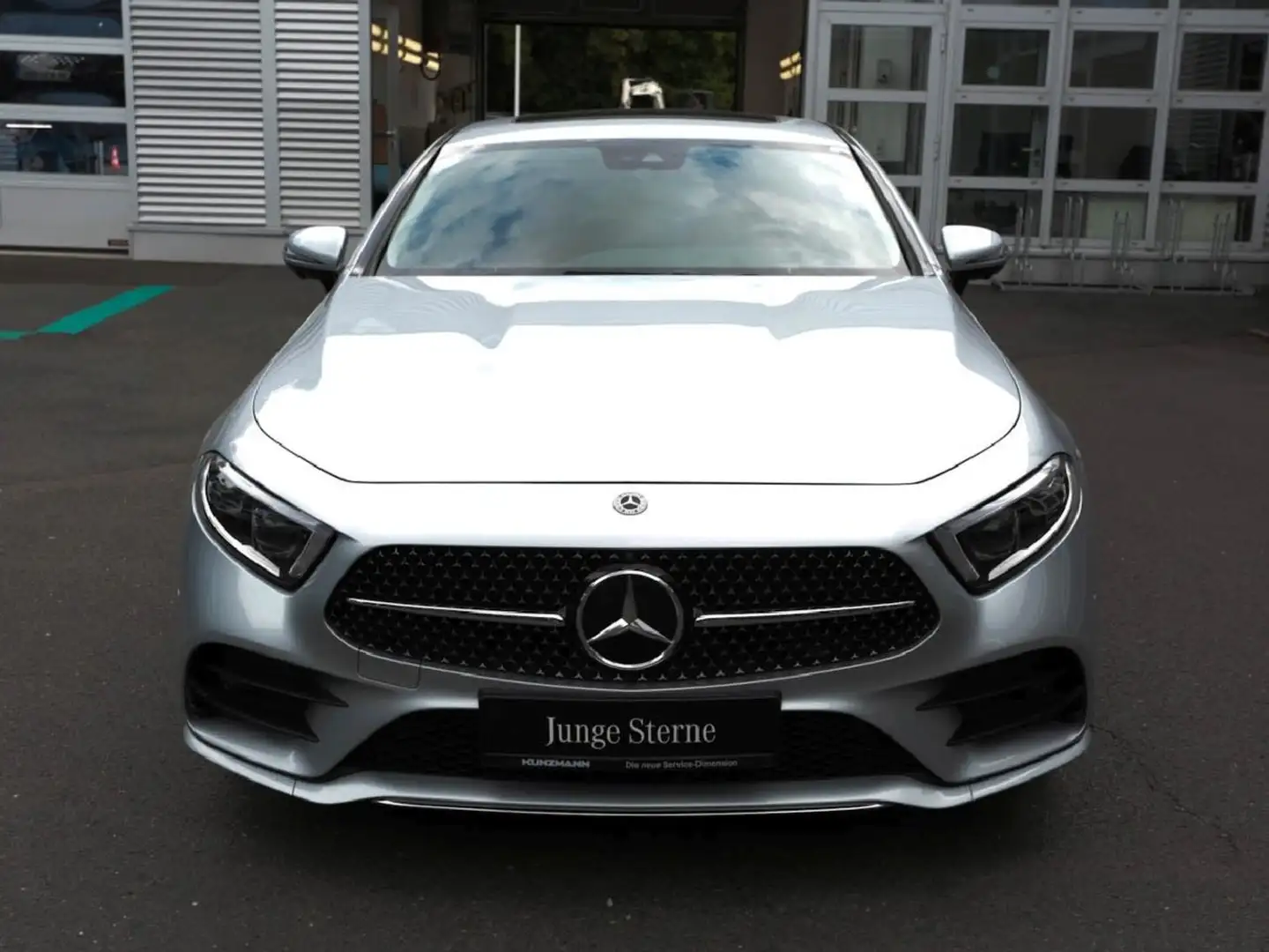 Mercedes-Benz CLS 400 d 4M AMG MBUXNavi Schiebedach 360° Silber - 2