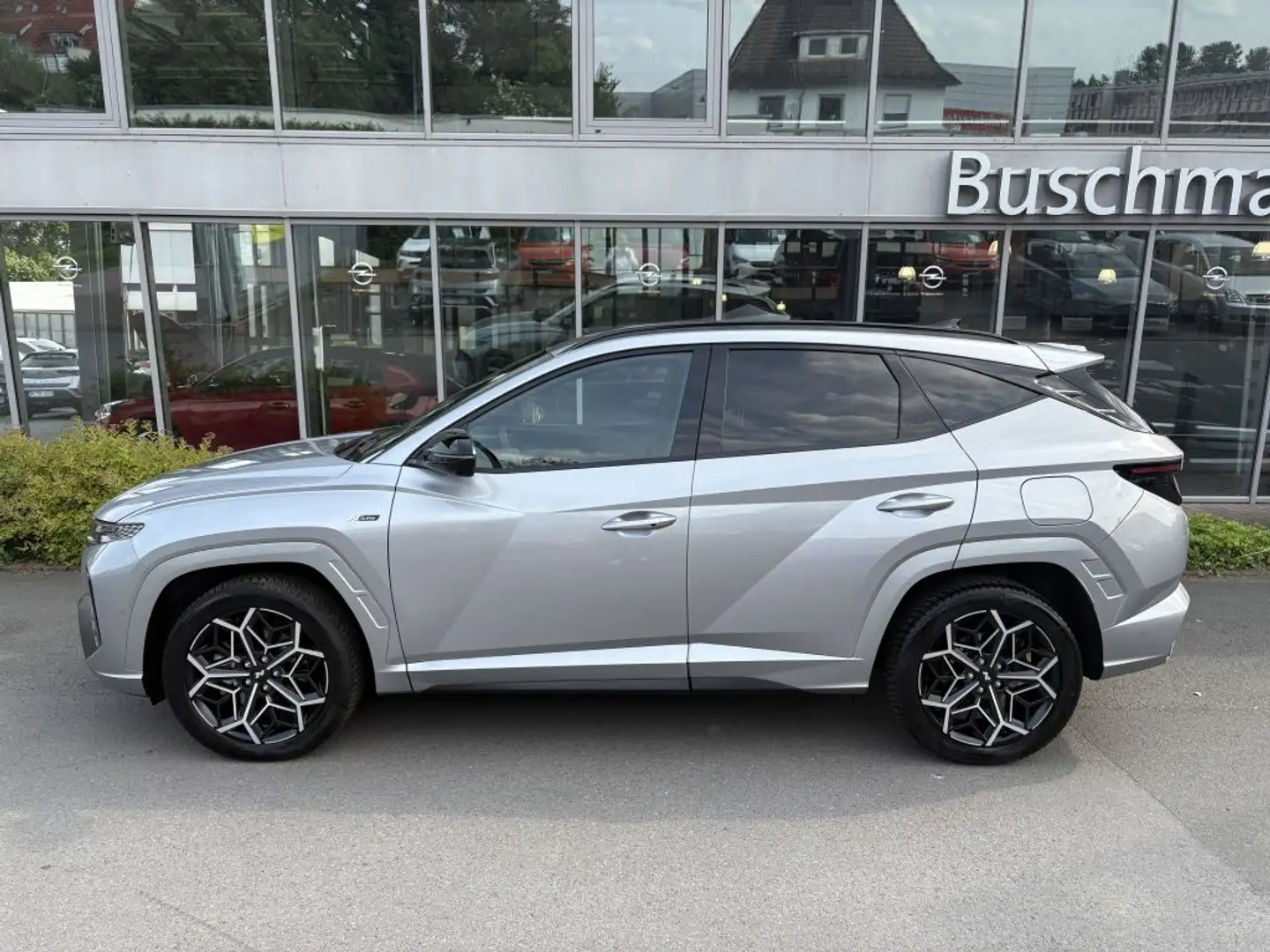 Hyundai TUCSON 1.6 T-GDi Plug-in-Hybrid 4WD N Line Silber - 2