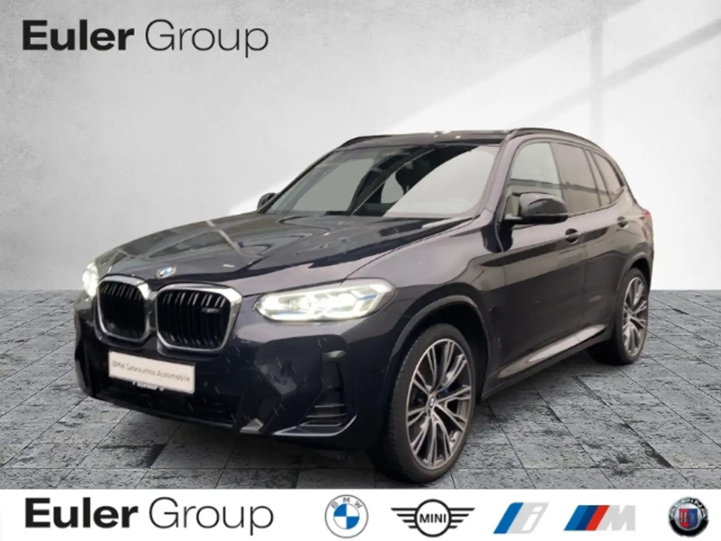 BMW X3 i Sportpaket LCProf ACC 360Kamera HUD PANO AHK Schwarz - 1