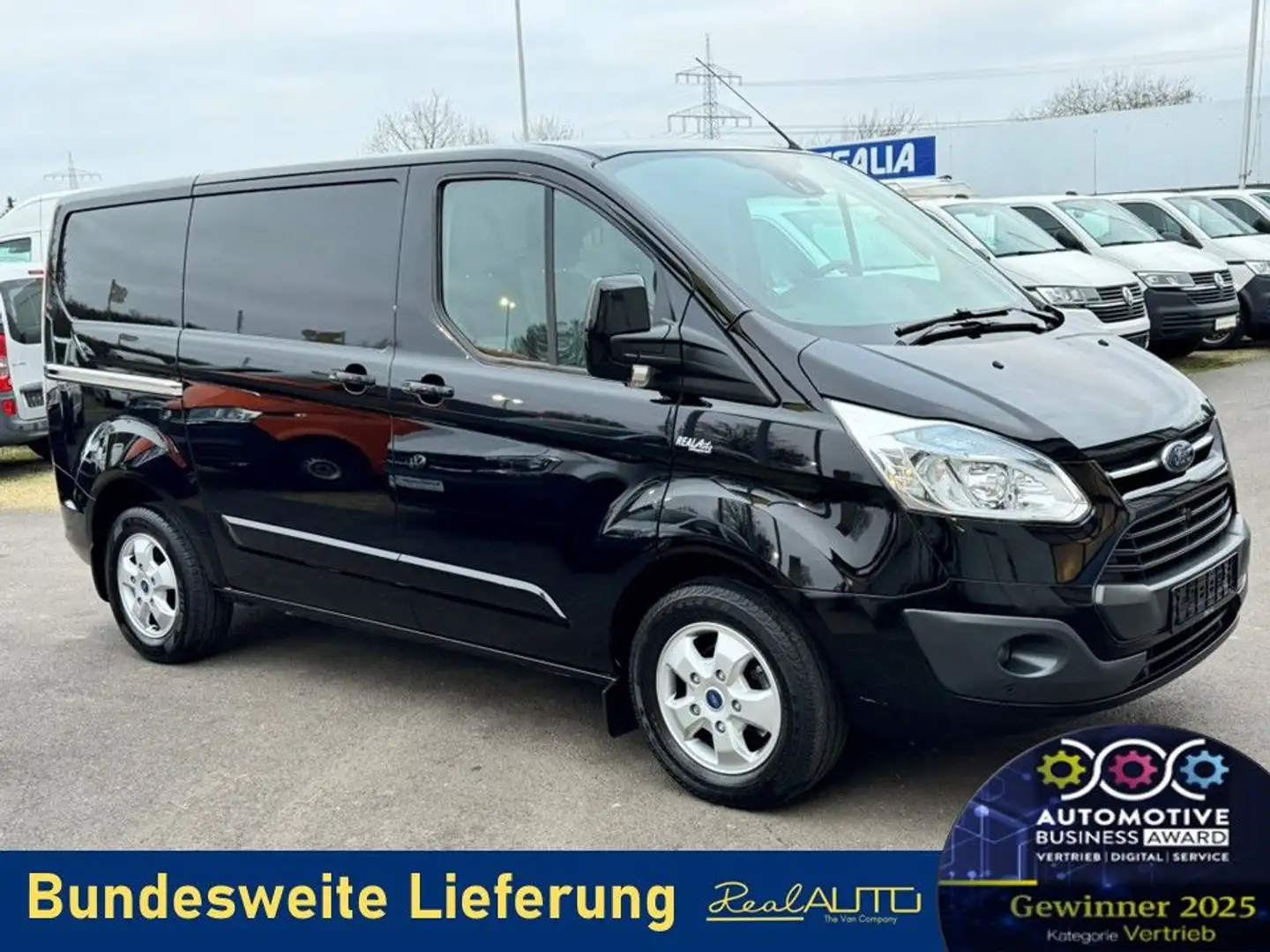 Ford Transit Custom 2.2 Kasten AHK*Kamera*Tempomat Noir - 1