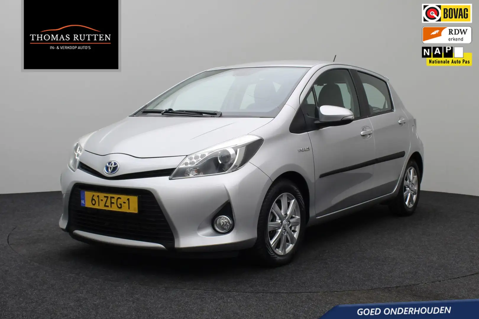 Toyota Yaris 1.5 Full Hybrid Dynamic 2012 | Goed Onderhouden | Gris - 1
