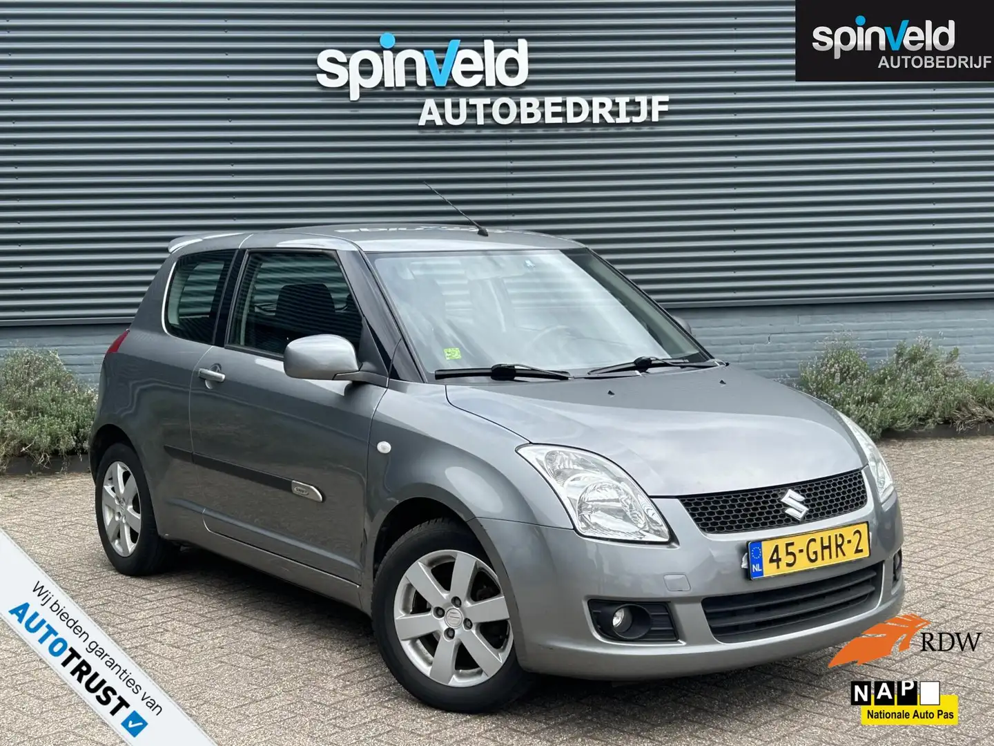Suzuki Swift 1.3 Exclusive BJ'08 NAP NL AIRCO ELEKPAKKET Gris - 1