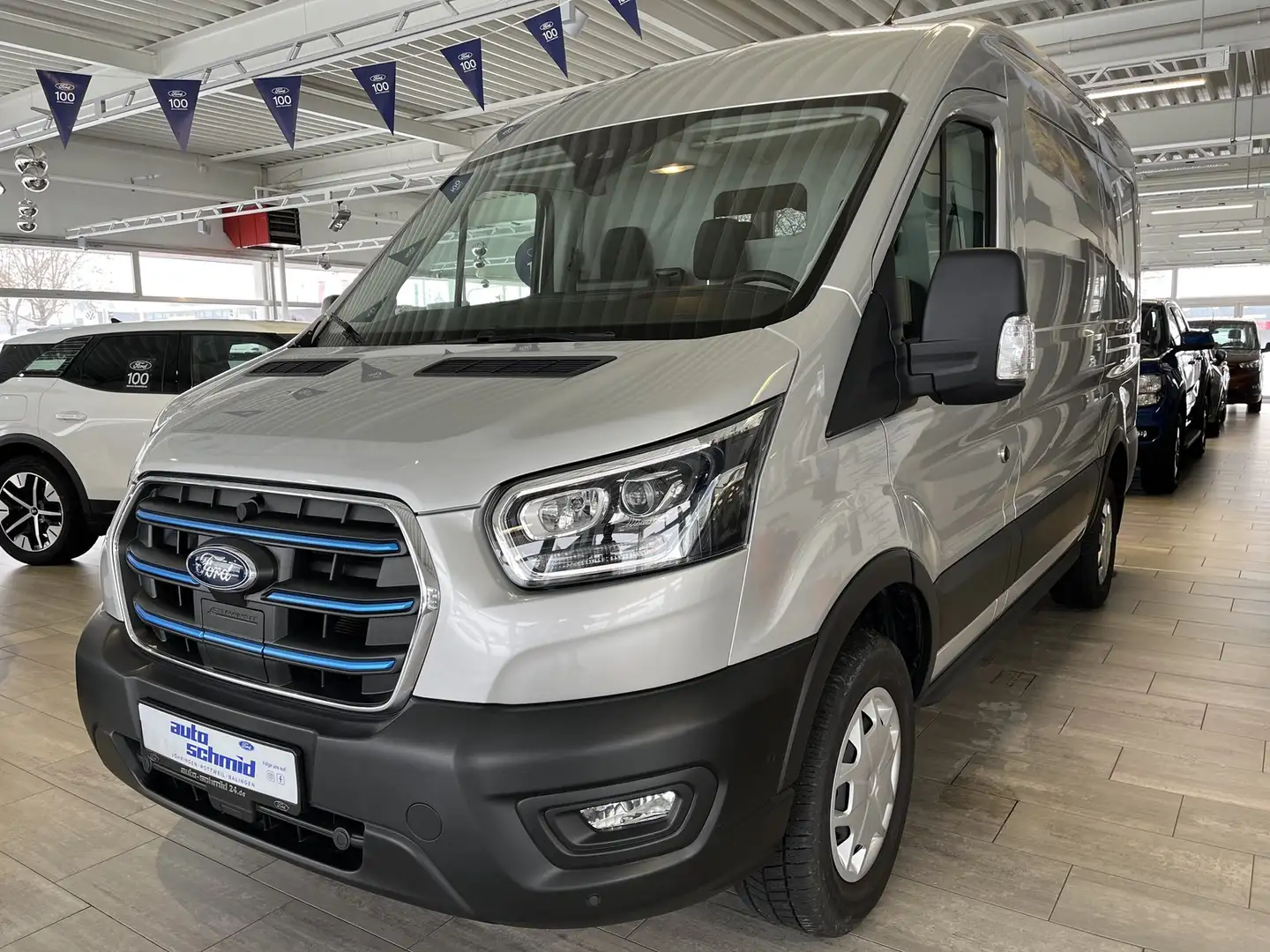 Ford Transit E Kasten 350 L2 Trend Silber - 1