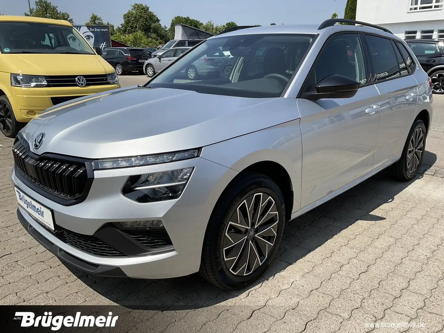 Skoda Kamiq Kamiq 1.0 TSI DSG Selection+KAM+LED+KESSY+17"  NSW Silber - 2