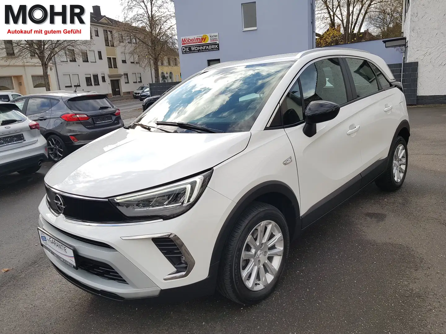 Opel Crossland X Elegance Automatik LED Winterpaket Navi Weiß - 2