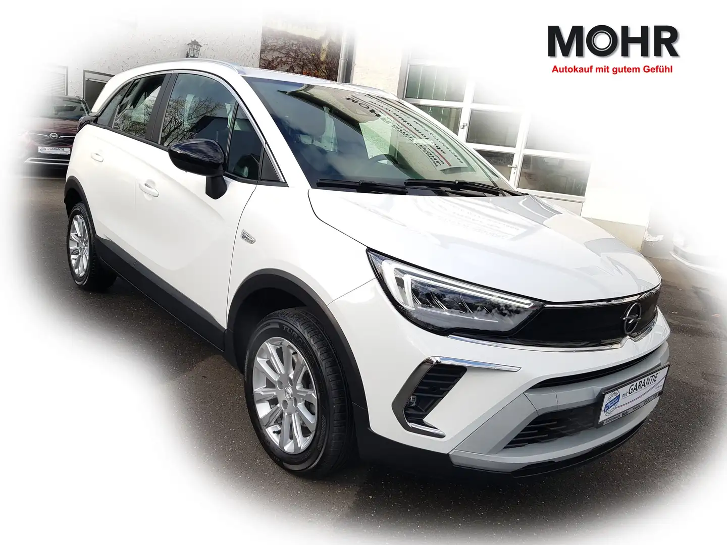 Opel Crossland X Elegance Automatik LED Winterpaket Navi Weiß - 1
