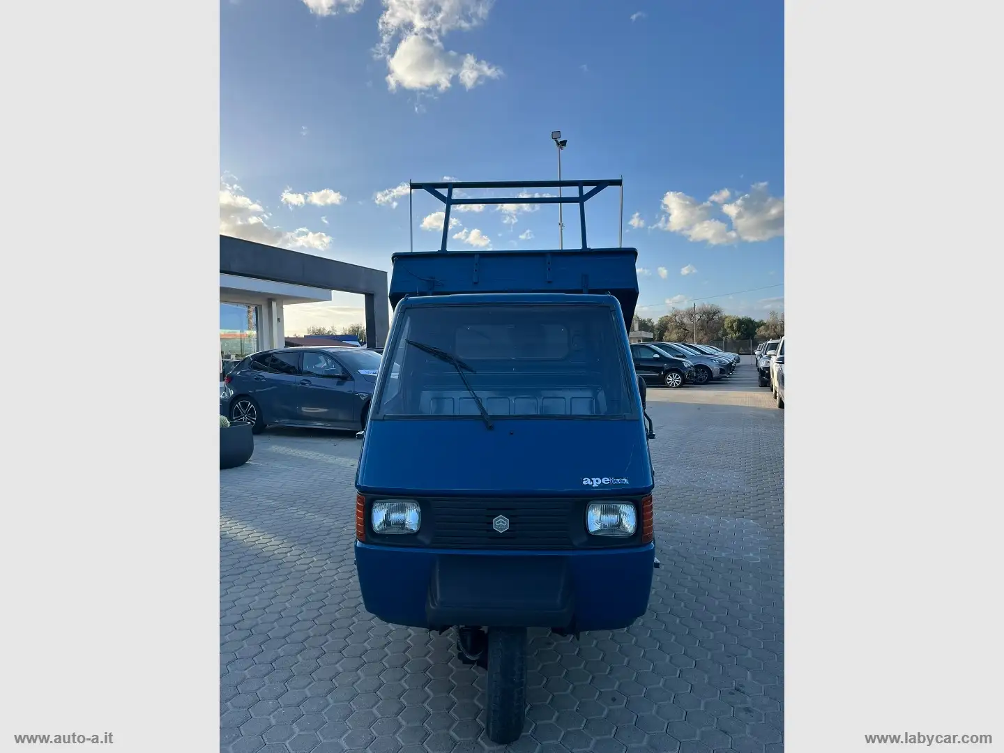 Piaggio Ape APE 703 CASSONE RIBALTABILE Blau - 2
