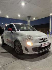 500 Abarth Grigio campovolo