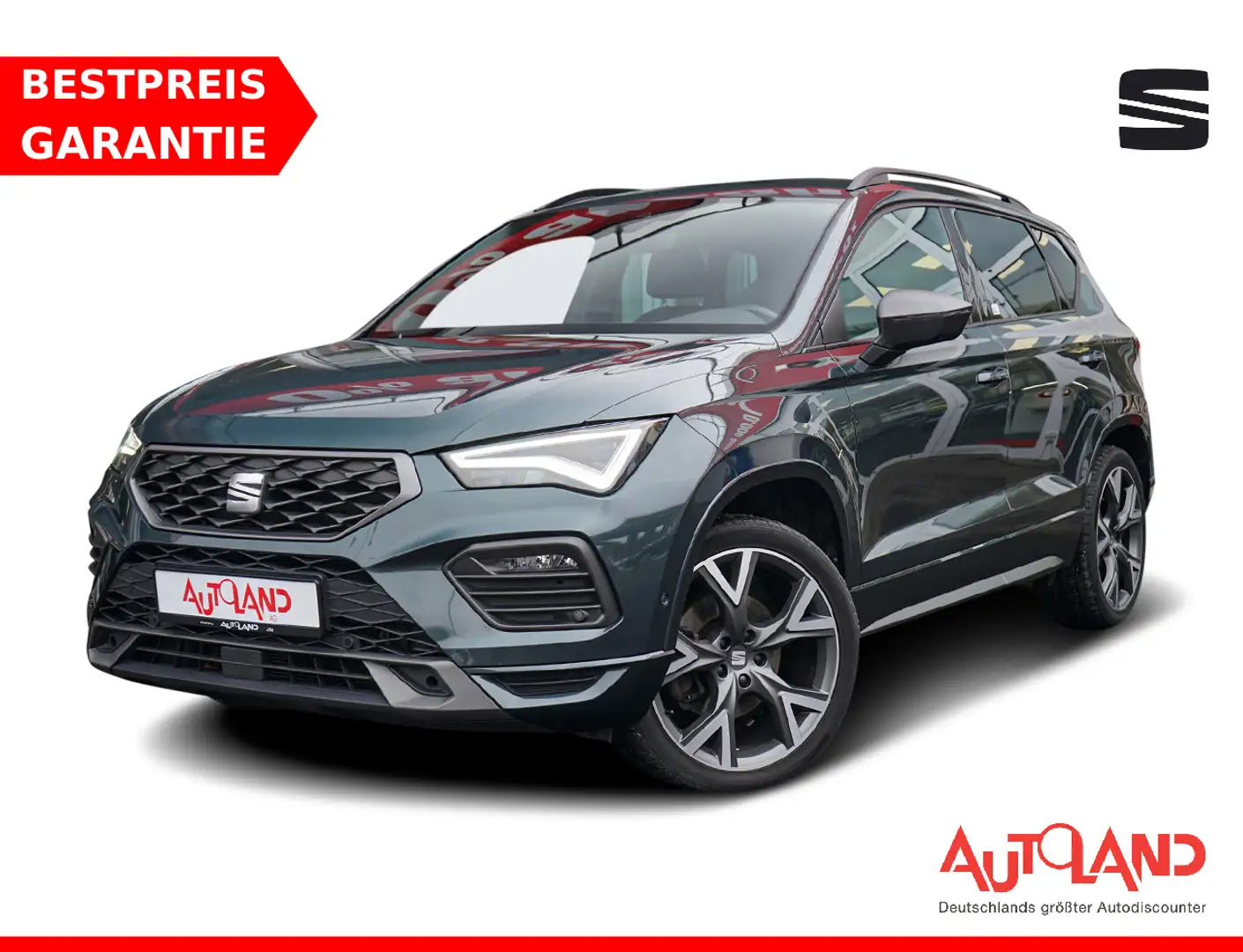 SEAT Ateca FR 2.0 TSI 4Drive DSG LED Navi ACC Beats Gris - 1