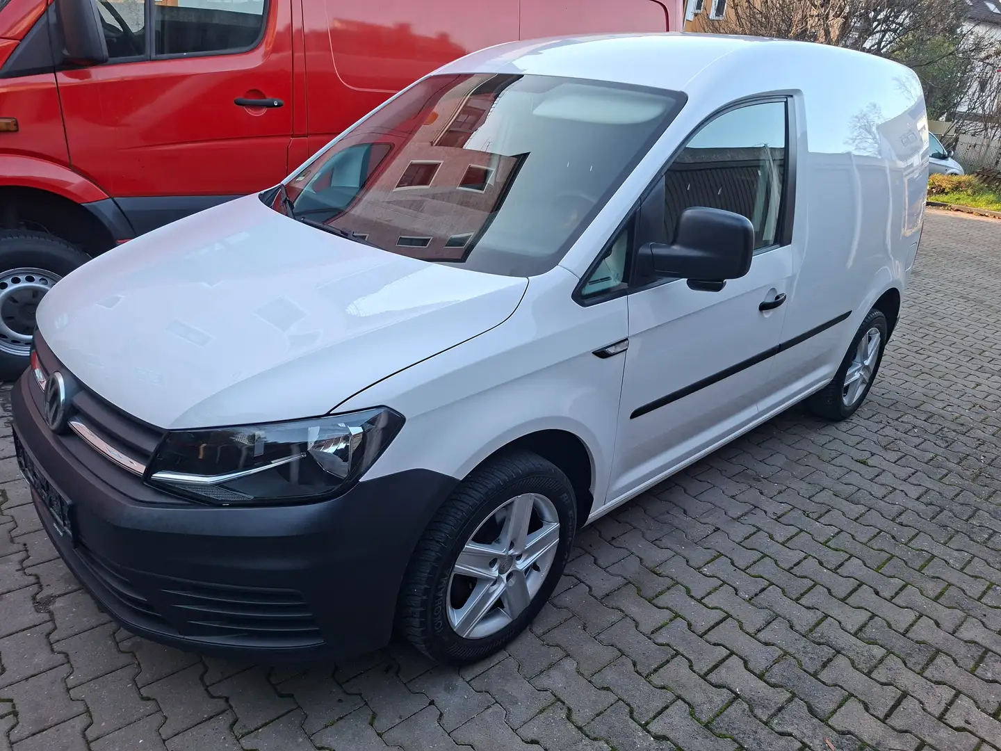 Volkswagen Caddy Kasten 2.0 Klima Standheiz. AHK Scheckheft Top!! Weiß - 2