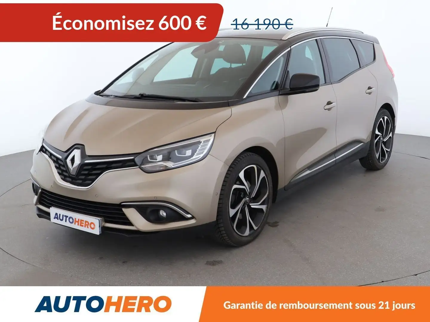 Renault Grand Scenic 1.7 dCi Blue Intens EDC Beige - 1