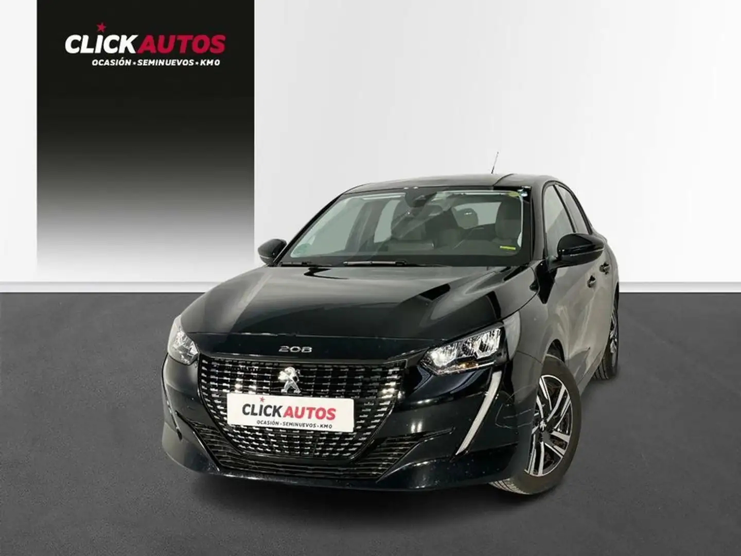 Peugeot 208 1.2 Puretech 100CV Allure Noir - 1