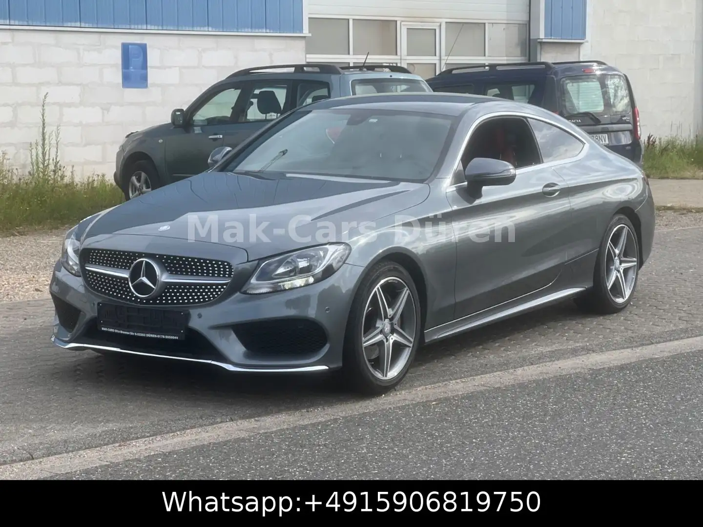 Mercedes-Benz C 180 Coupe /AMG/Navi/Klima/PDC/ Gris - 1