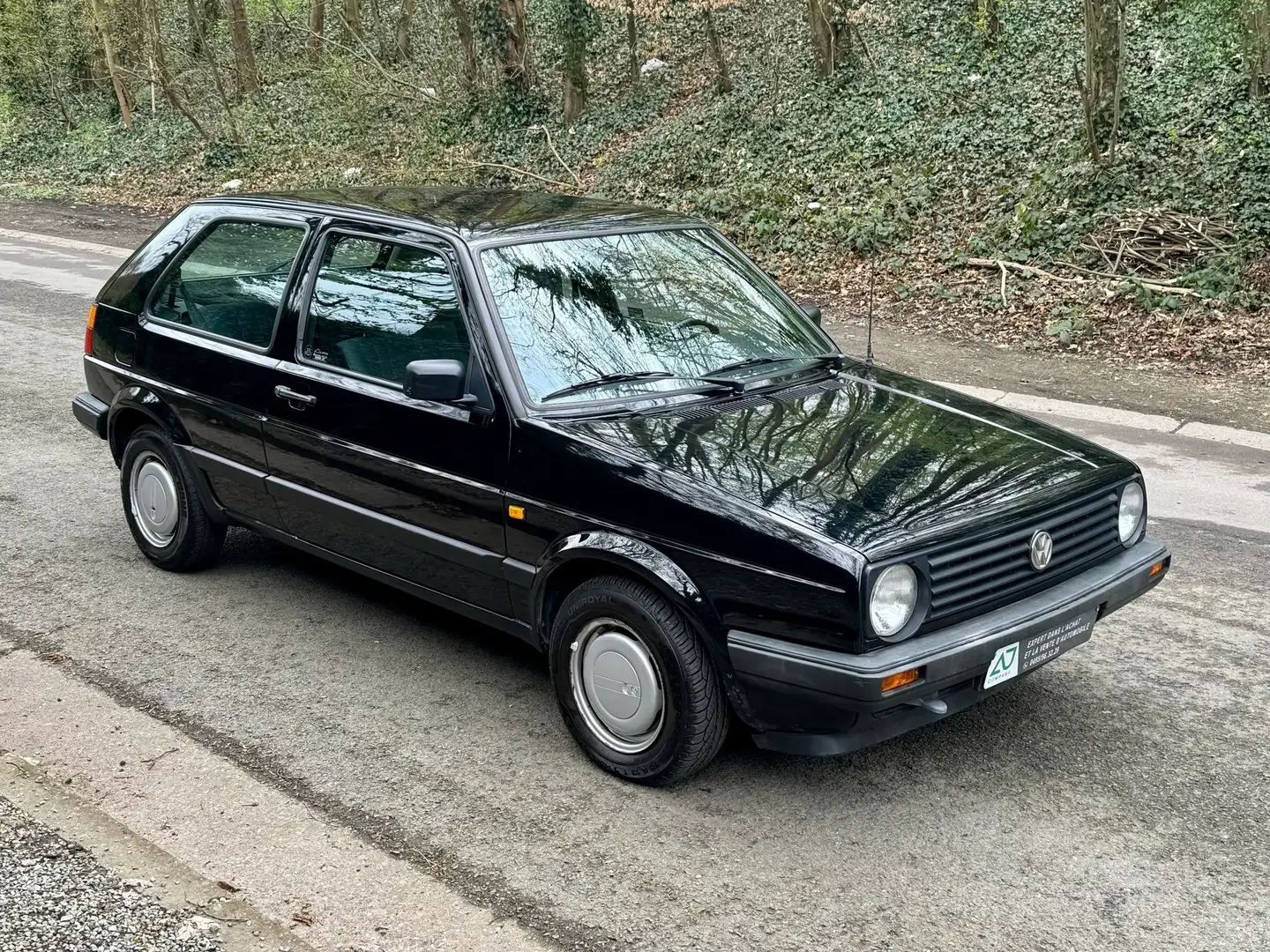 Volkswagen Golf OLDTIMER * Automatique * Garantie 12 Mois * Belle Zwart - 1