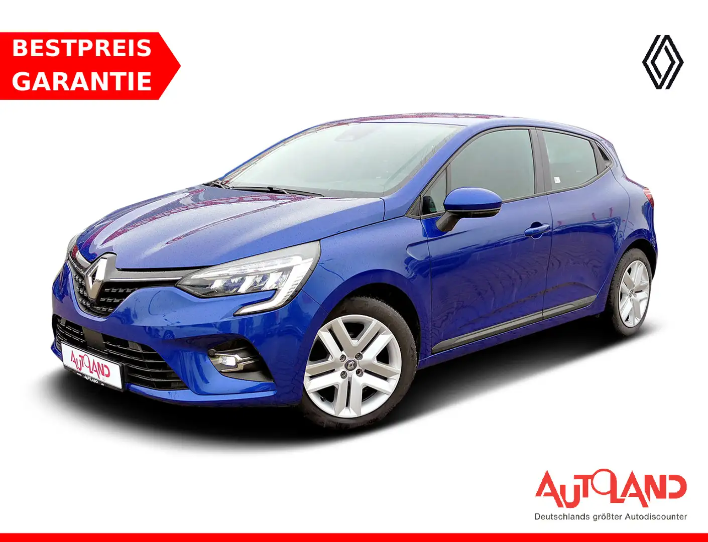 Renault Clio 1.0 TCE Business LED Navi Tempomat PDC DAB Blau - 1