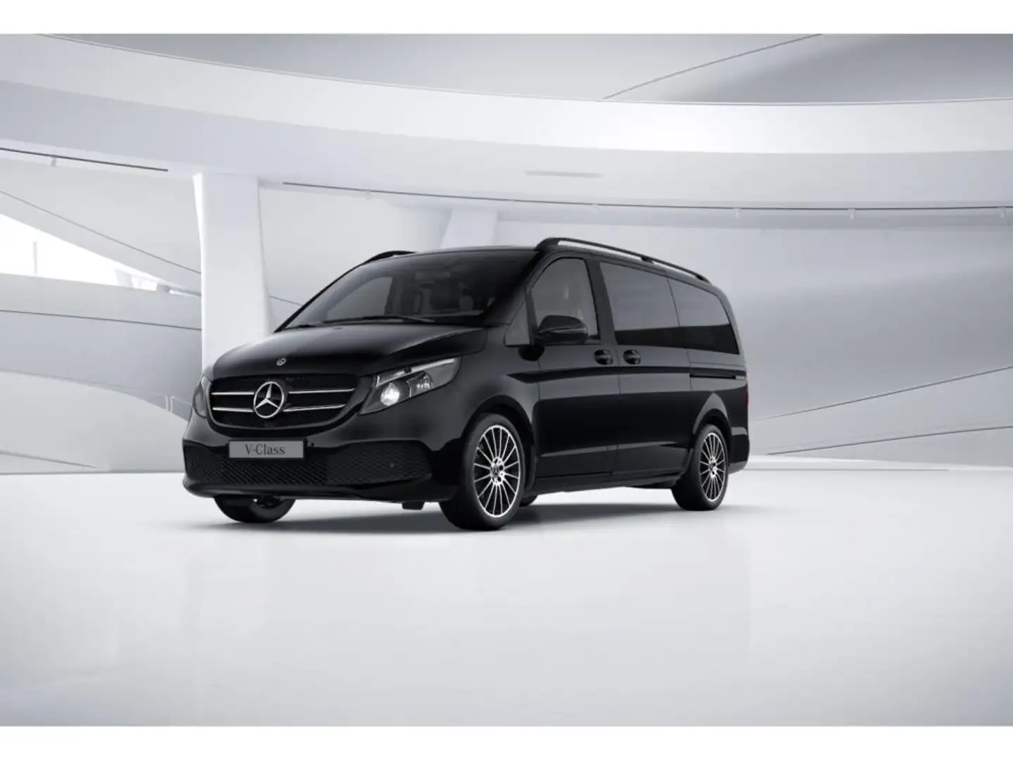 Mercedes-Benz V 250 d EDITION Lang MBUX AHK 2 JAHRE GARANTIE Schwarz - 1