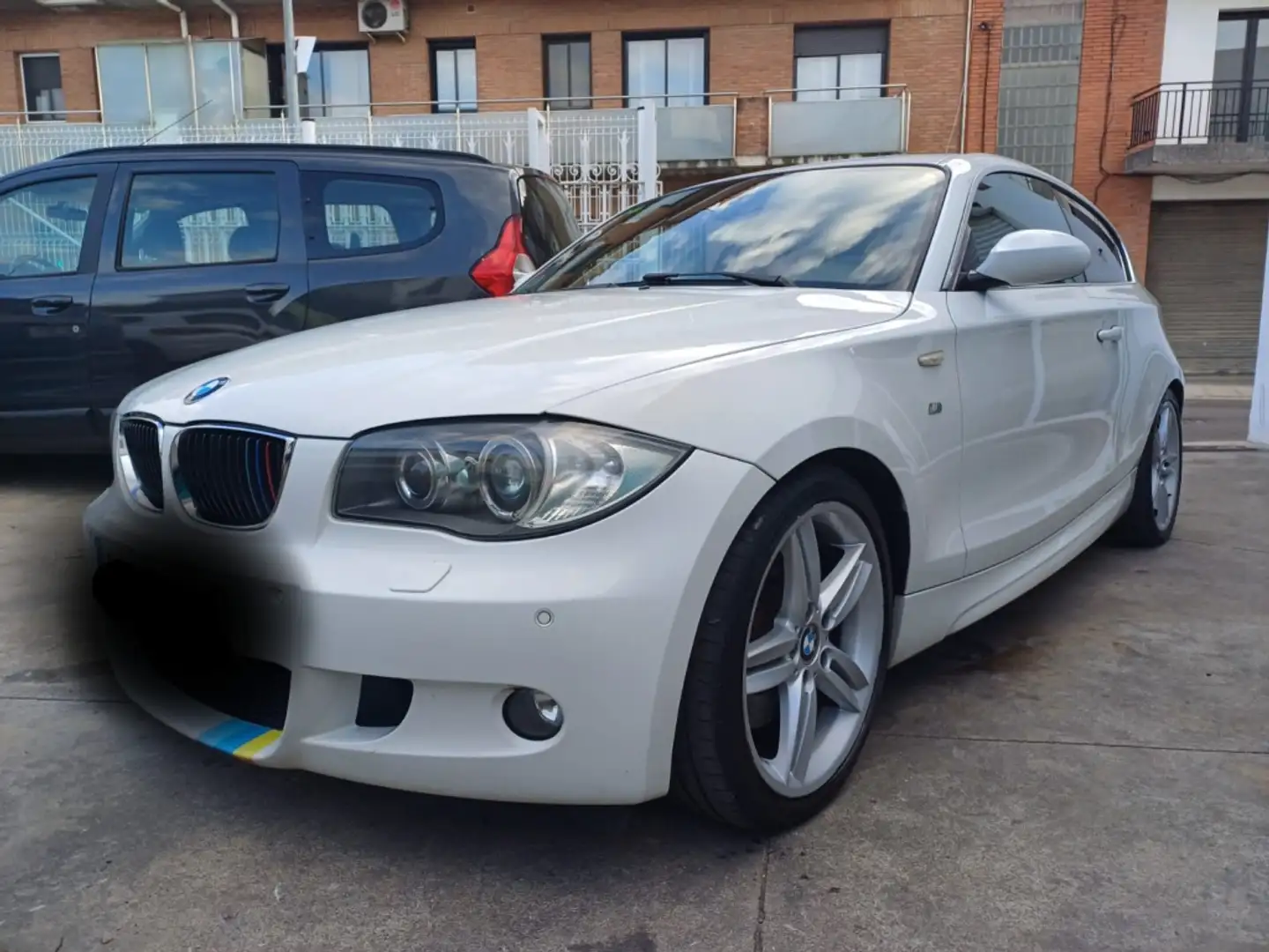 BMW 123 123d Coupé Blanco - 1
