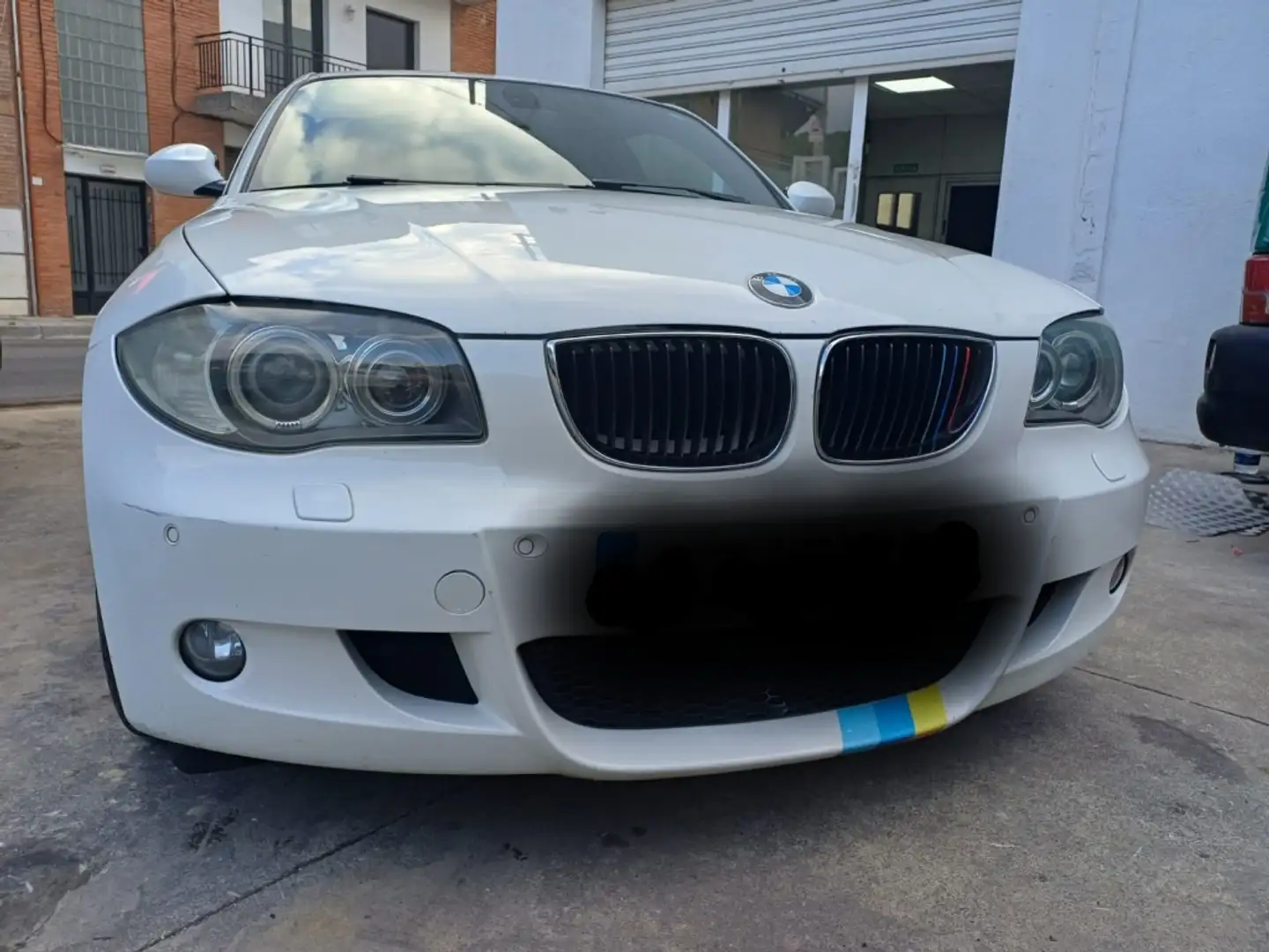BMW 123 123d Coupé Blanco - 2