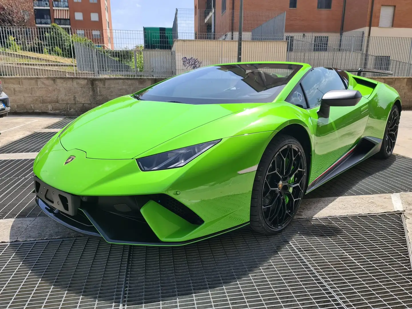 Lamborghini Huracán Huracan Spyder 5.2 Performante 640 AWD Verde - 1