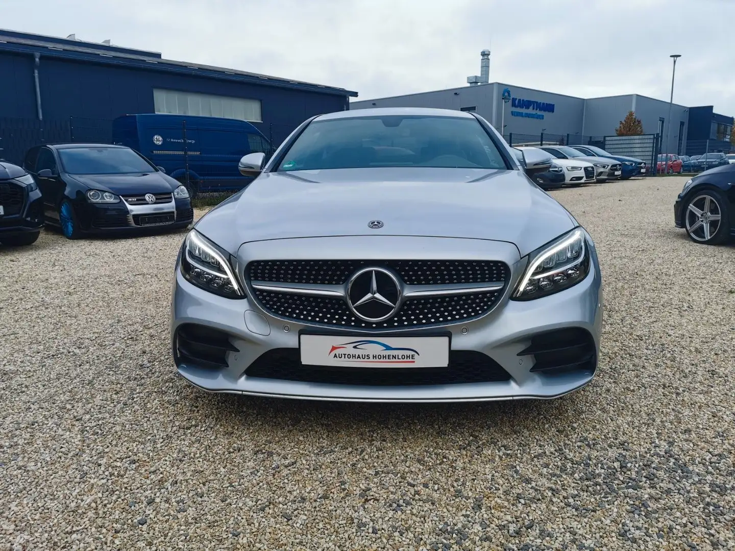Mercedes-Benz C 200 Coupe AMG LED TOP ZUSTAND Argent - 2