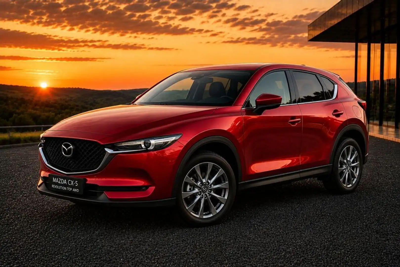 Mazda CX-5 Revolution Top AWD Rot - 1