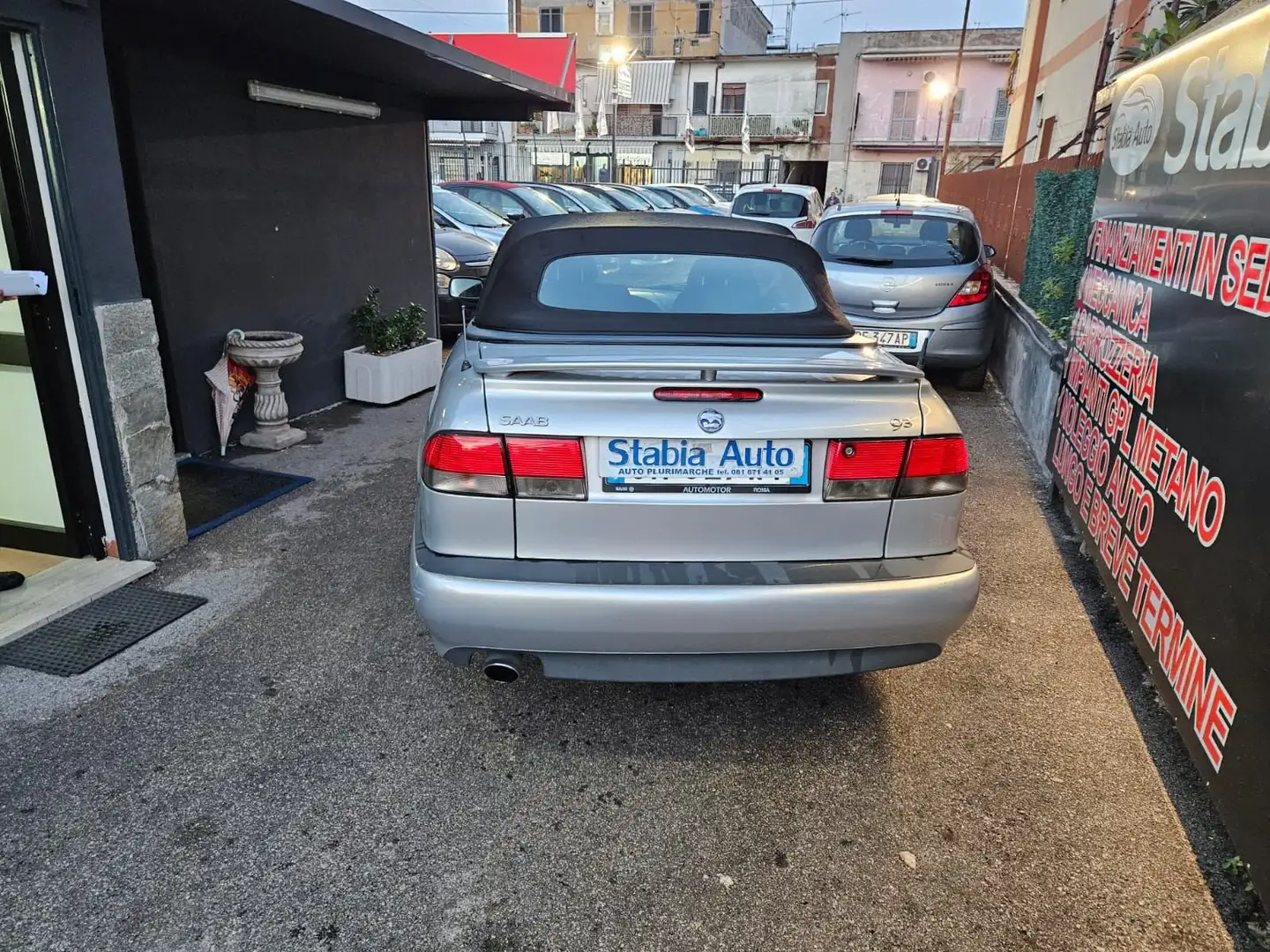 Saab 9-3 Cabrio 2.0 ts Aero Gris - 2
