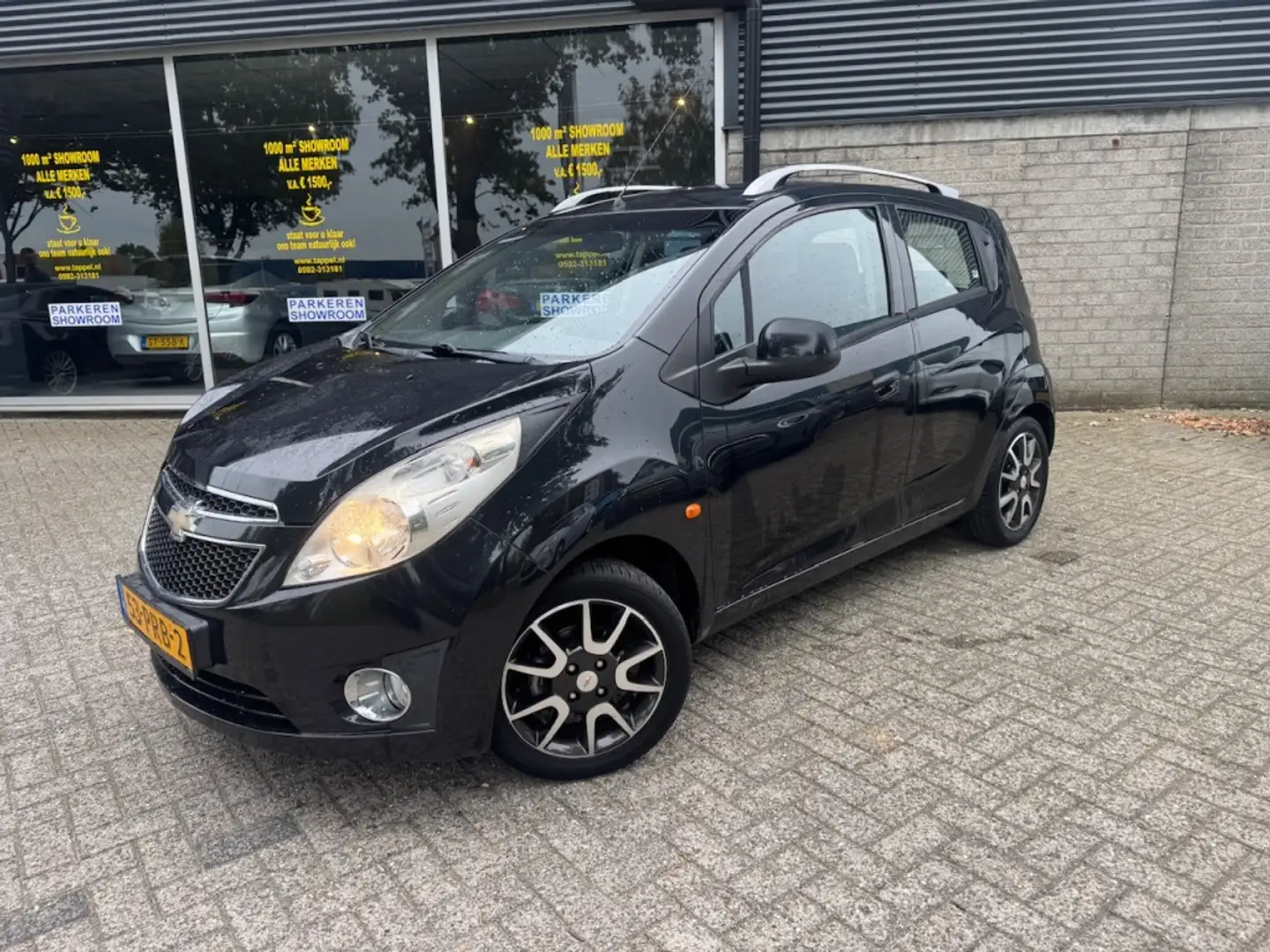Chevrolet Spark 1.0 16V LS Bi-Fuel L.M. Airco Schwarz - 1