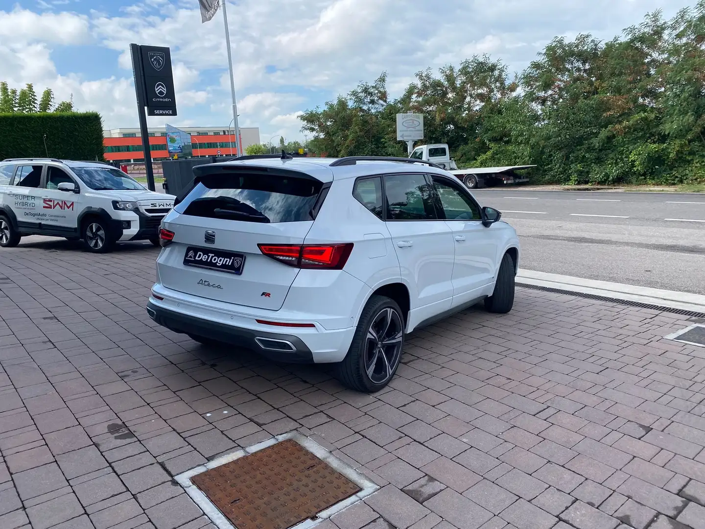 SEAT Ateca Ateca 2020 1.5 ecotsi FR 150cv dsg Bianco - 2