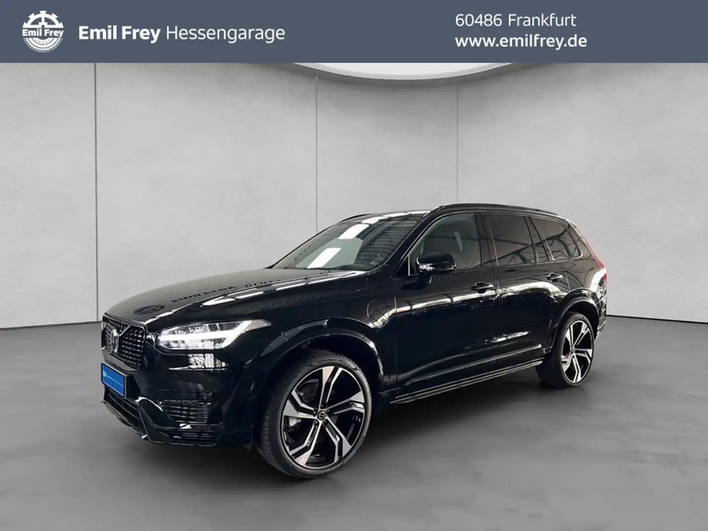 Volvo XC90 XC90 T8 AWD Plug-in Hybrid Ultra-Dark 22'' Luftfah Schwarz - 1