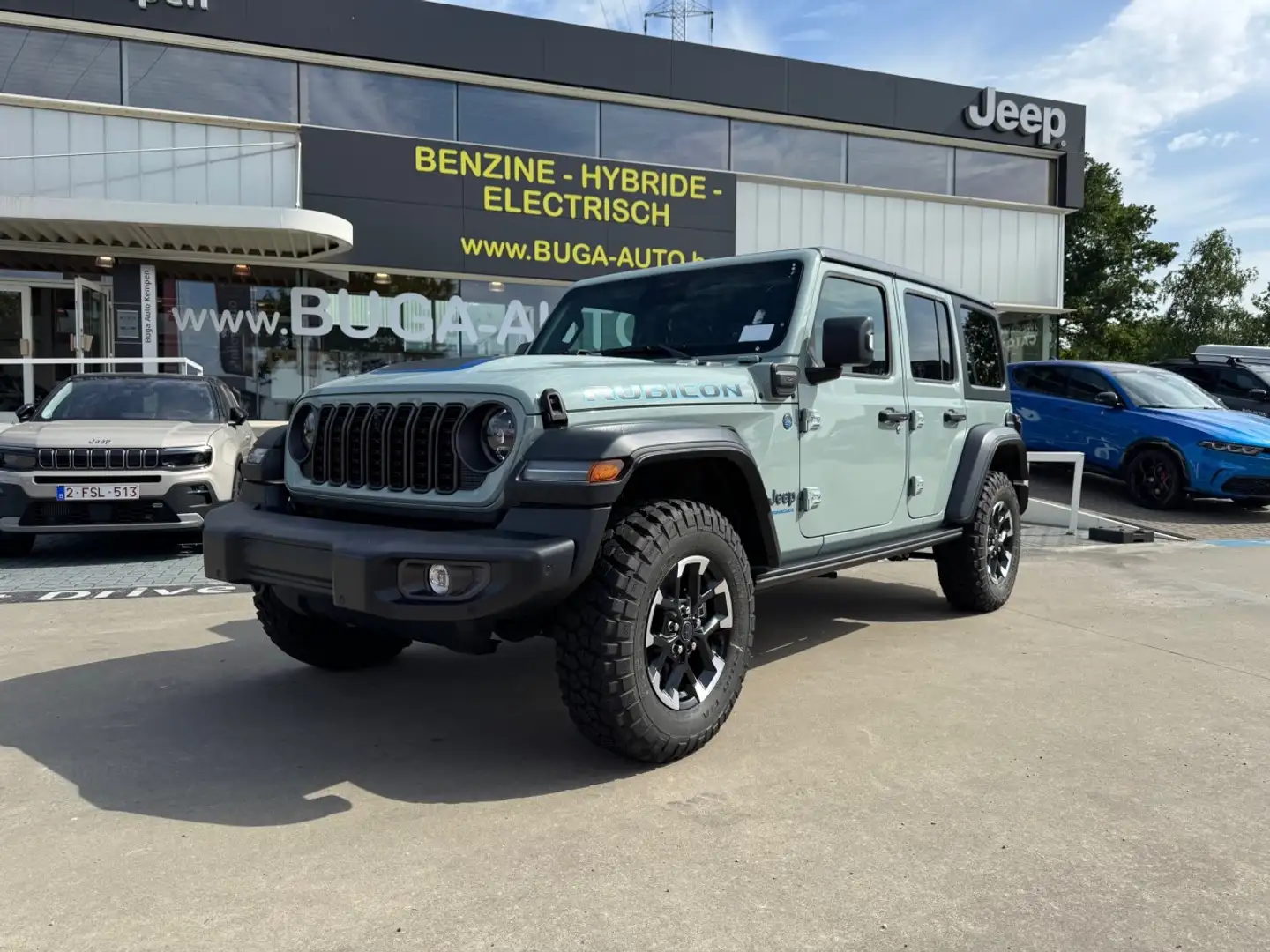 Jeep Wrangler Rubicon 4xe Gris - 1