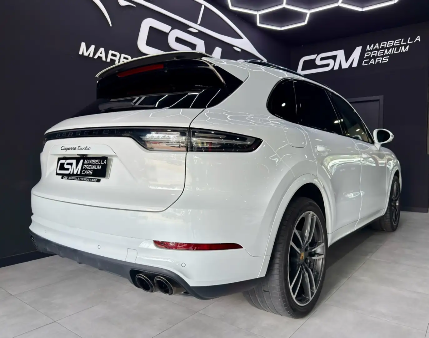 Porsche Cayenne Turbo Aut. Blanco - 2