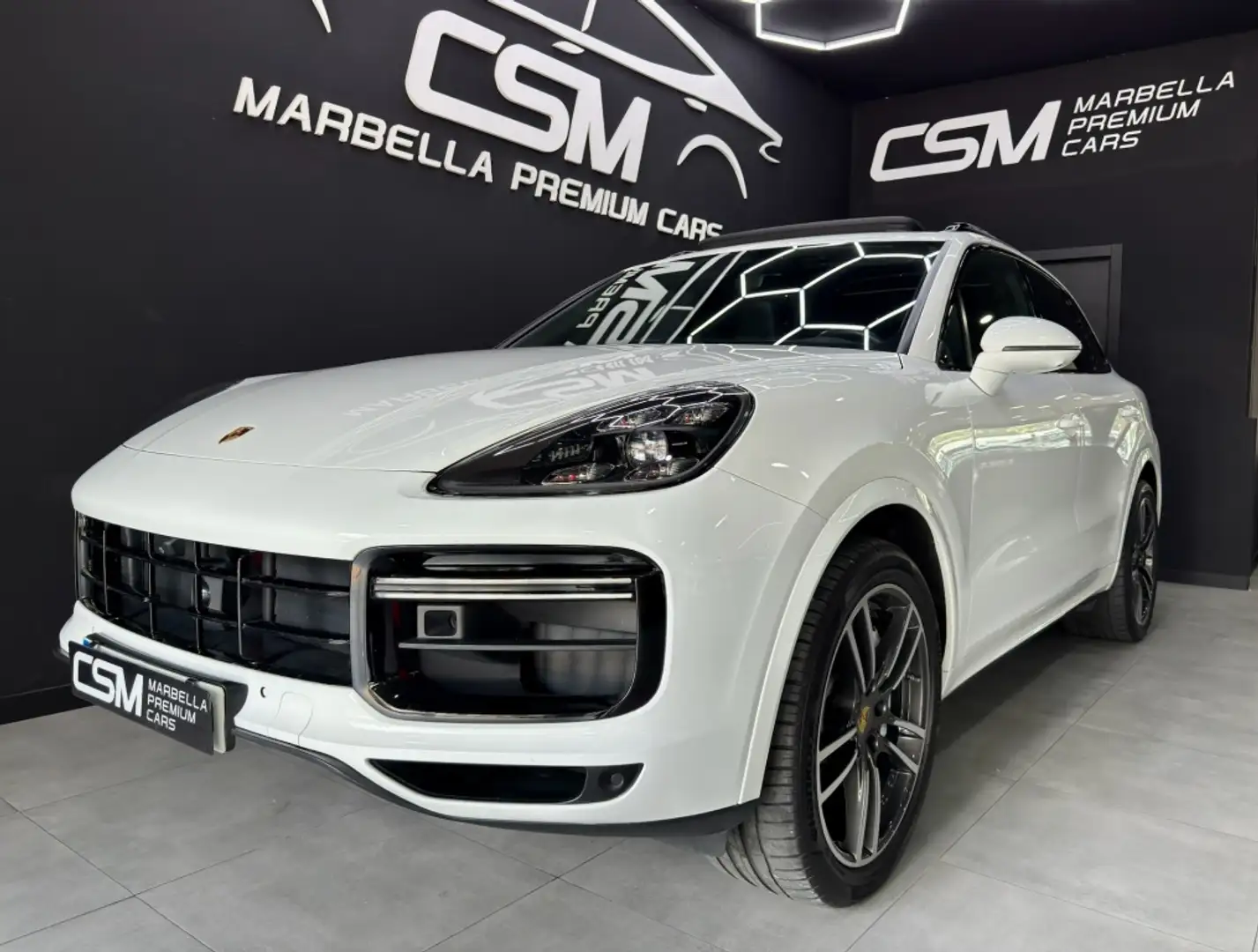 Porsche Cayenne Turbo Aut. Blanco - 1