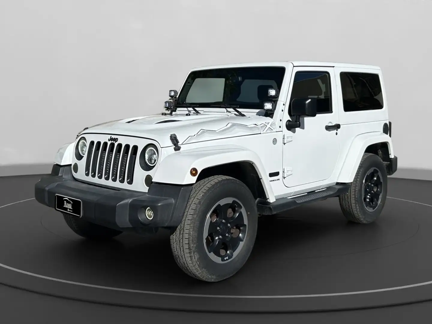 Jeep Wrangler 2.8 crd Sahara auto E5+ Weiß - 1