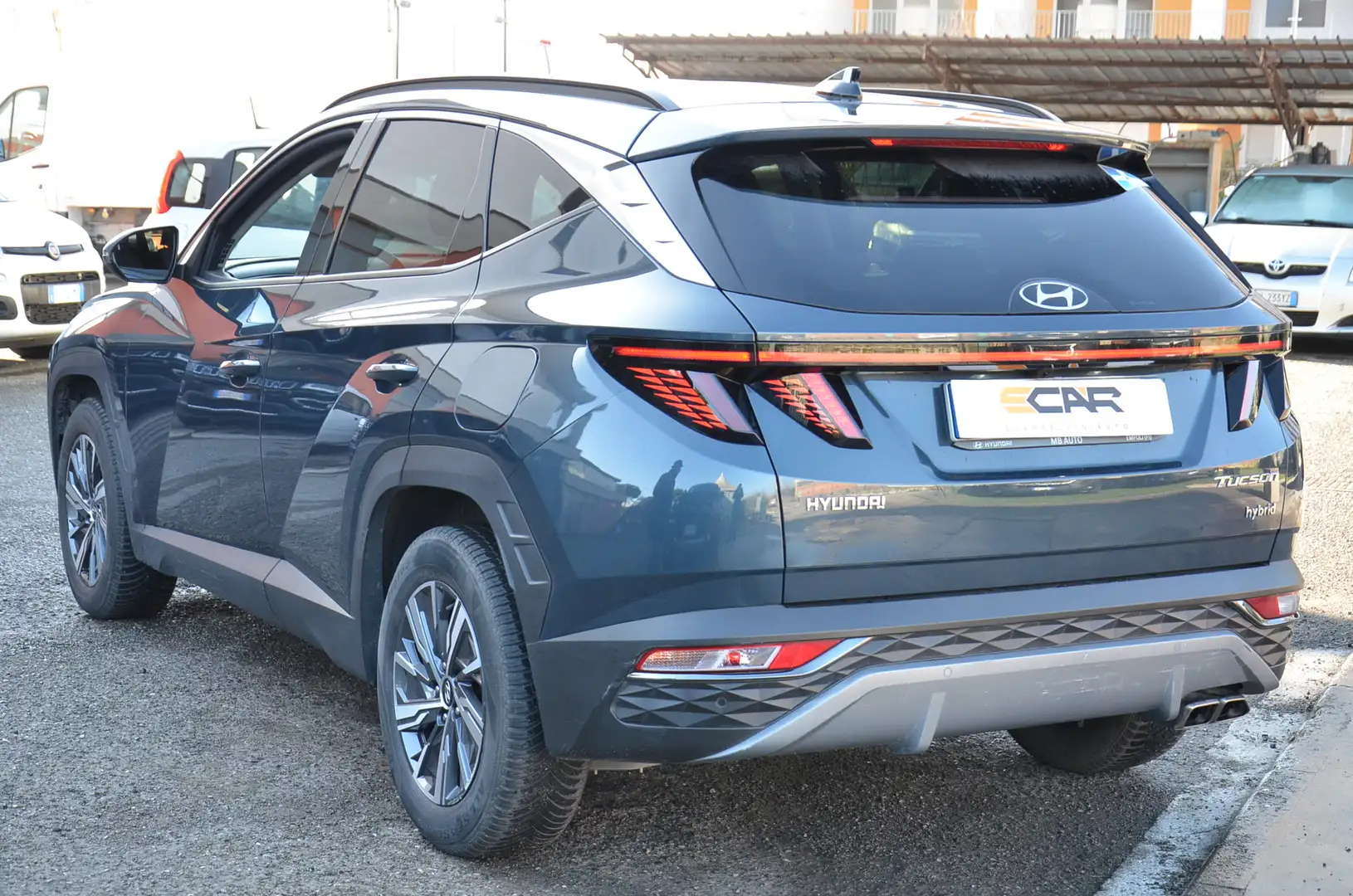 Hyundai TUCSON Tucson 1.6 hev Xline 2wd auto Blau - 2