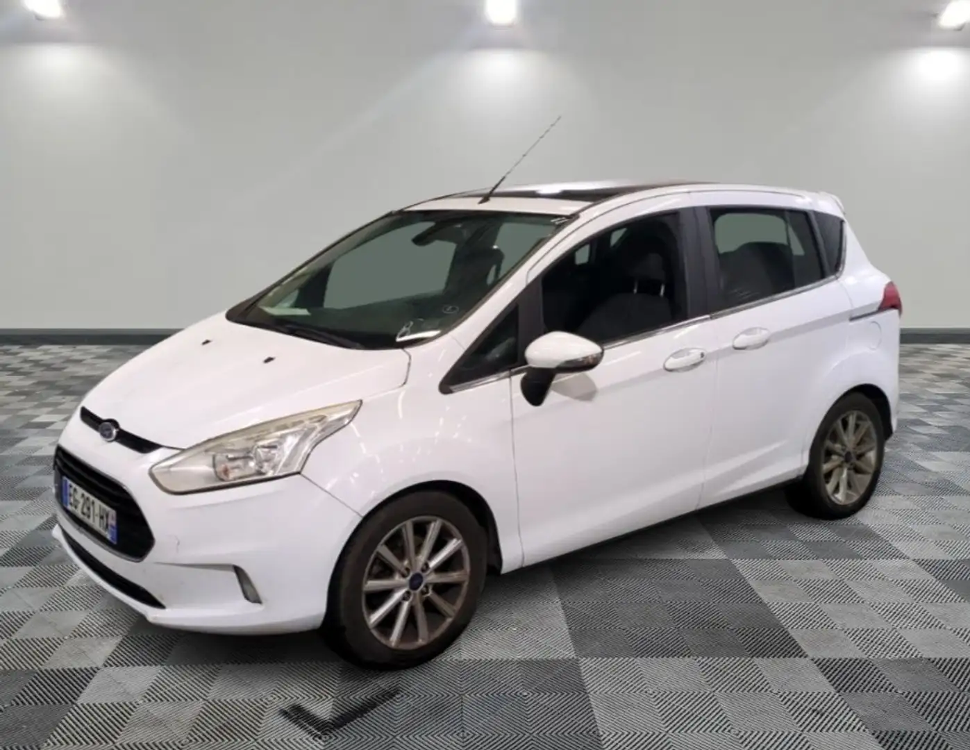 Ford B-Max B-MAX 1.5 TDCi 95 S Blanc - 1